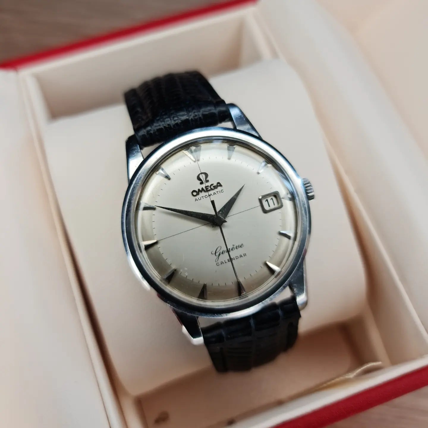 1958 Omega Genève Two Tone, Cross Hair