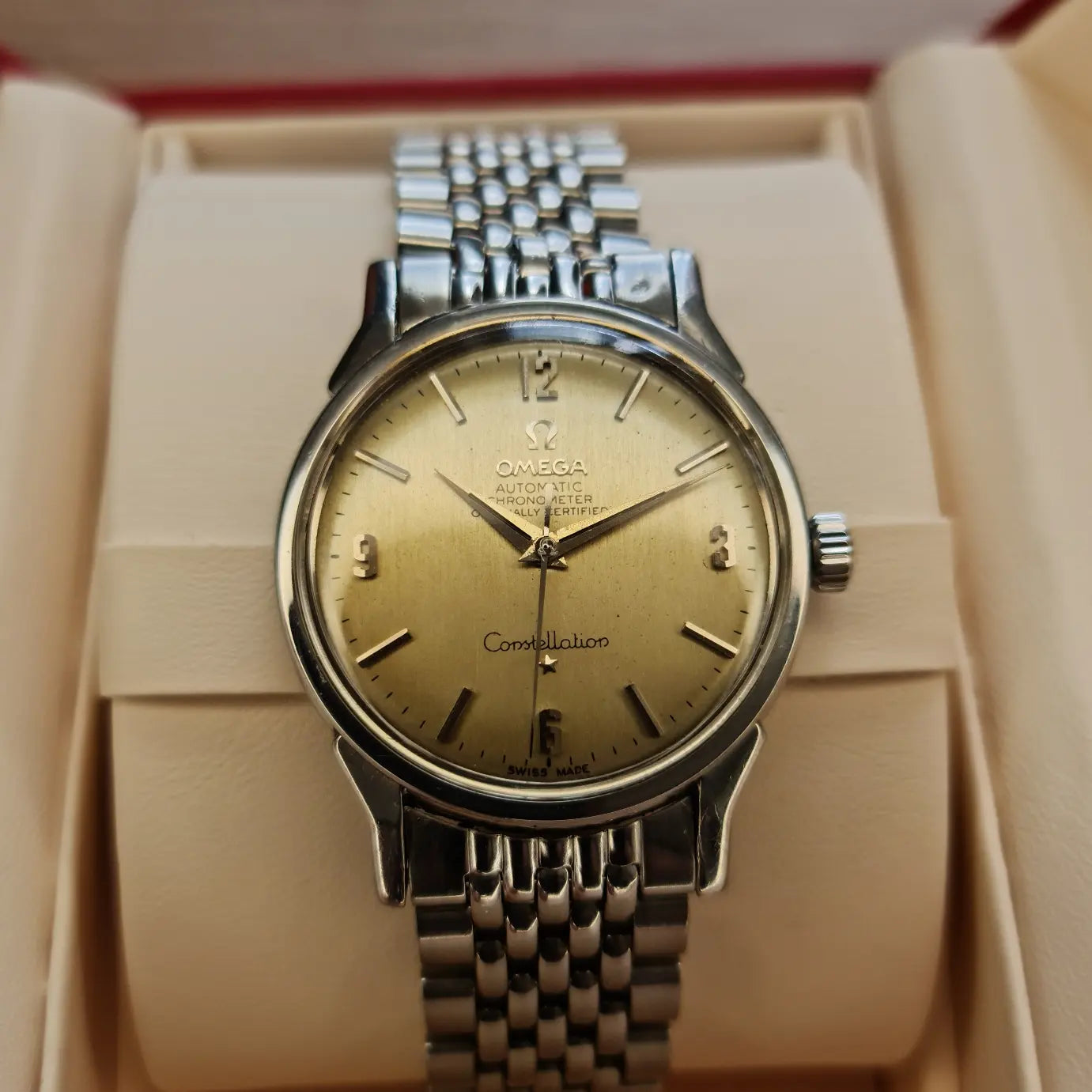 1964 Omega Constellation Arabic Dial