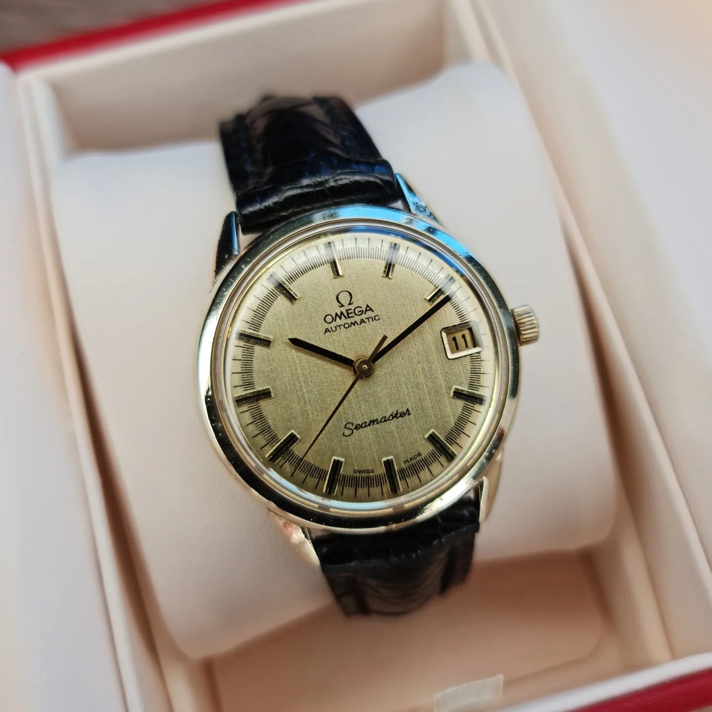 Omega Seamaster 14k Gold