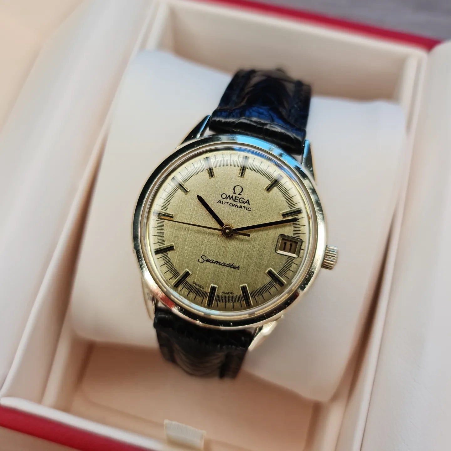 Omega Seamaster 14k Gold