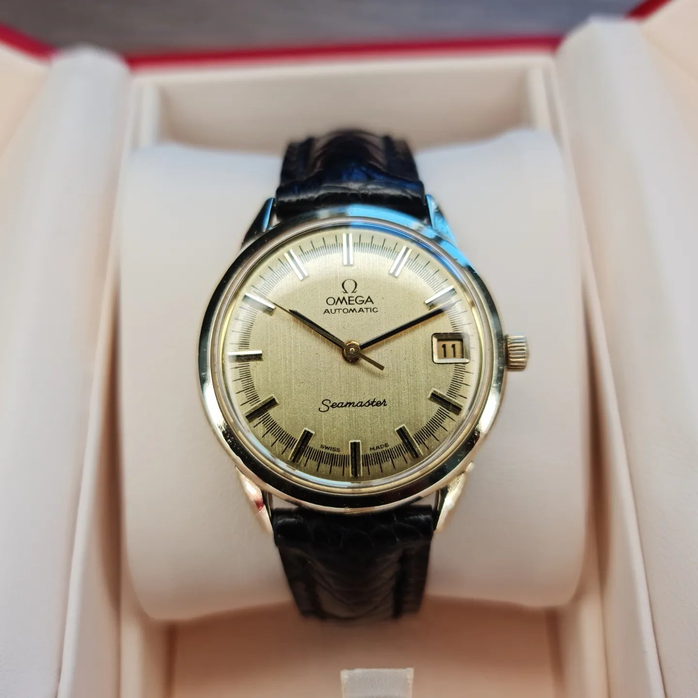 Omega Seamaster 14k Gold