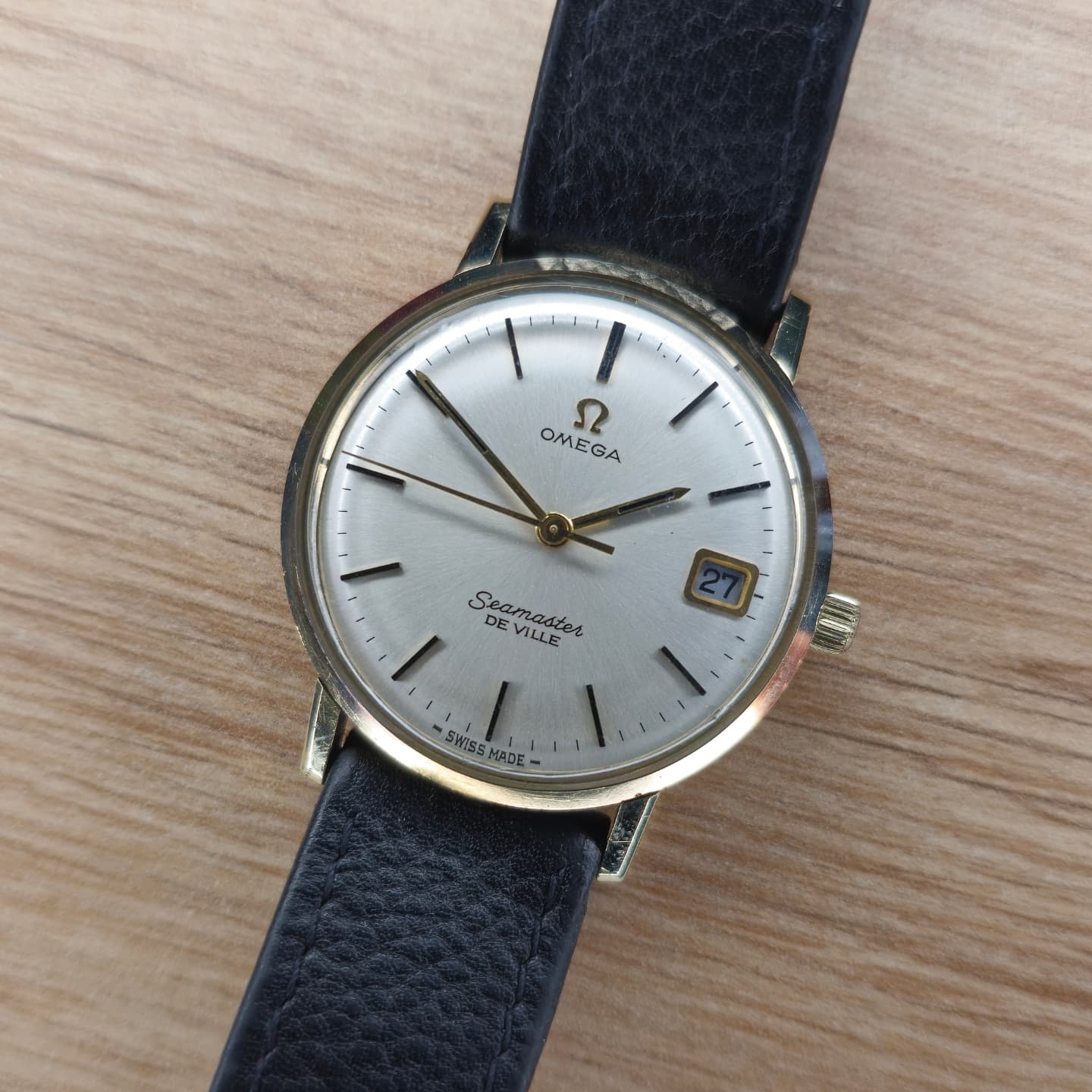 1970 Omega Seamaster De Ville 166.020 9Ct Gold