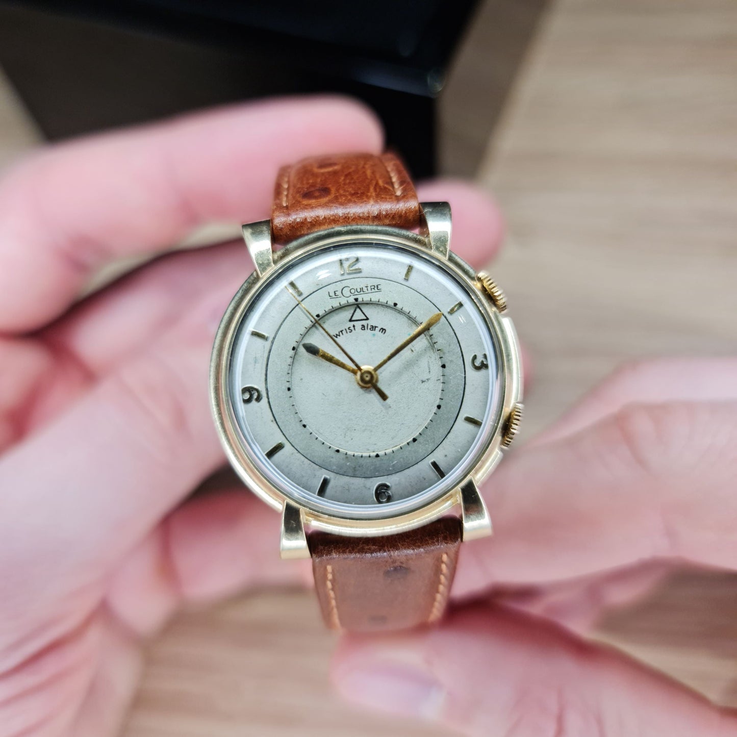 LeCoultre Momovox 1950 10k Gold