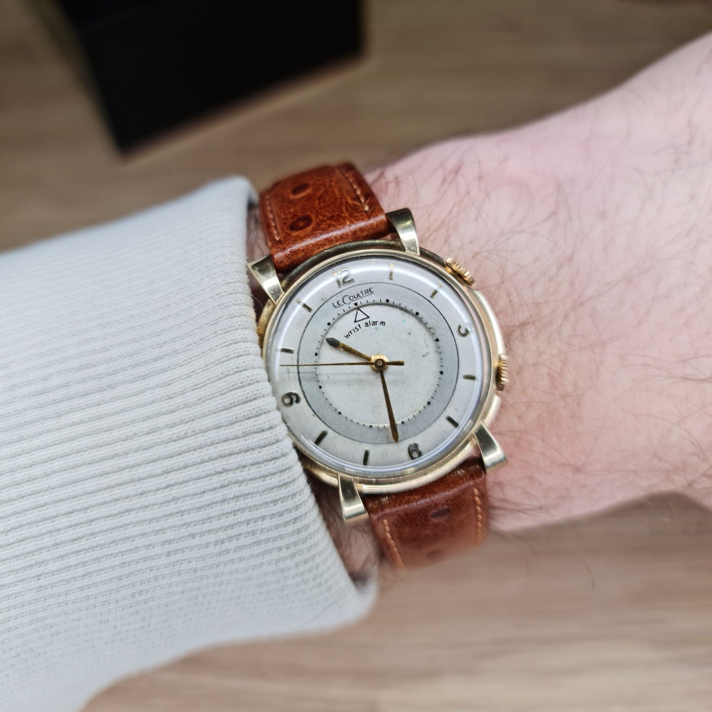 LeCoultre Momovox 1950 10k Gold