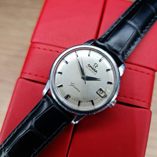 1961 Omega Genève Two Tone Dial