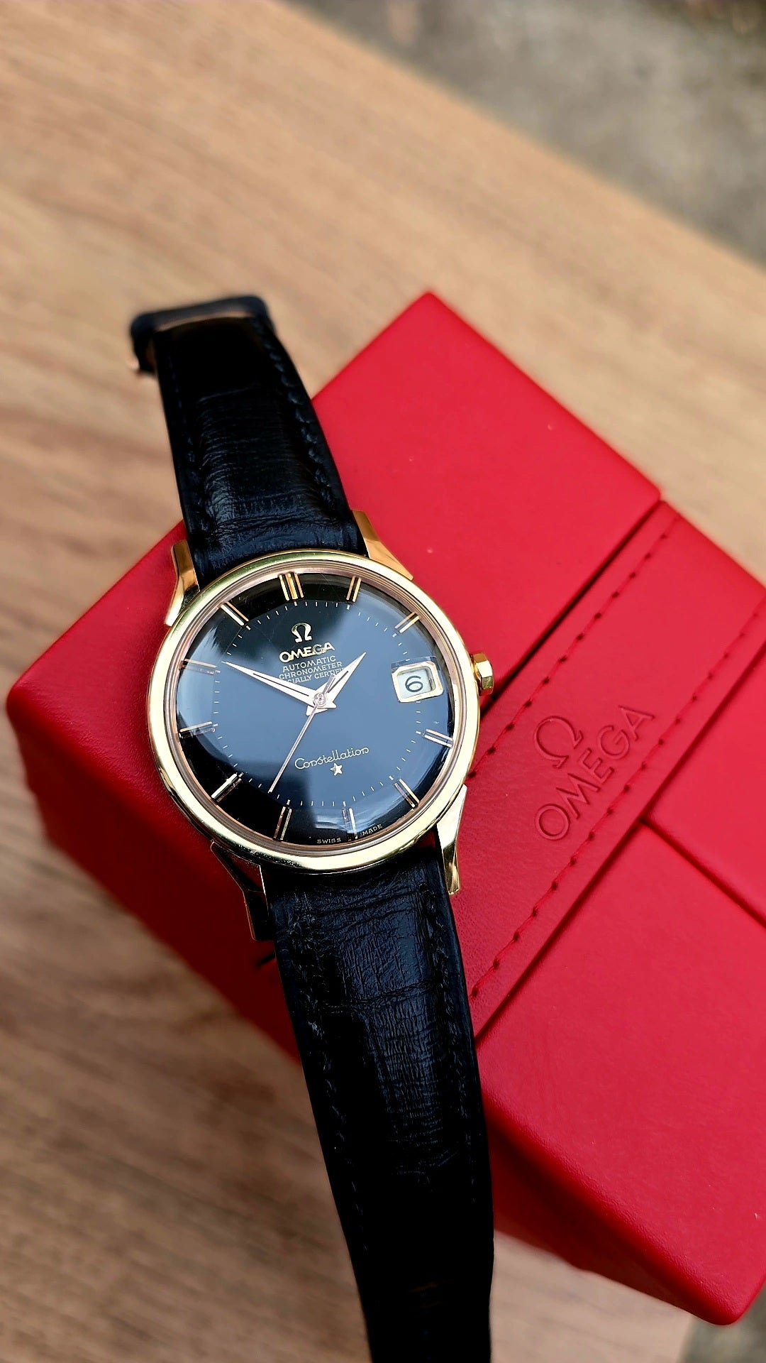 1966 Omega Constellation Pie Pan 168.005