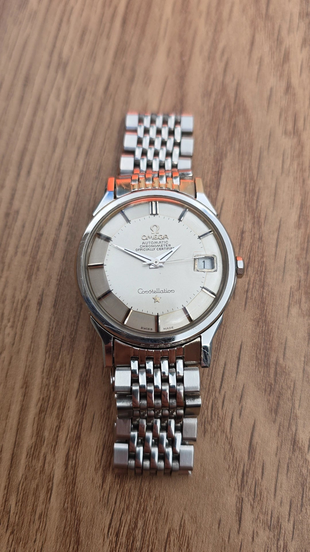 1966 Omega Constellation Pie Pan 168.005