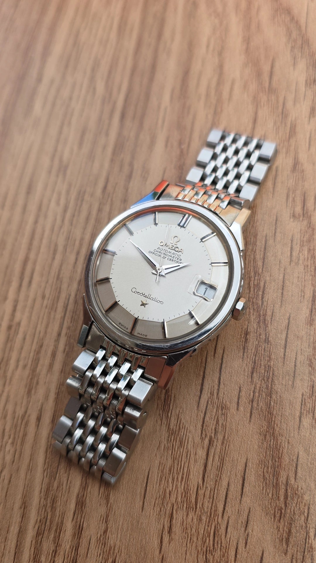 1966 Omega Constellation Pie Pan 168.005