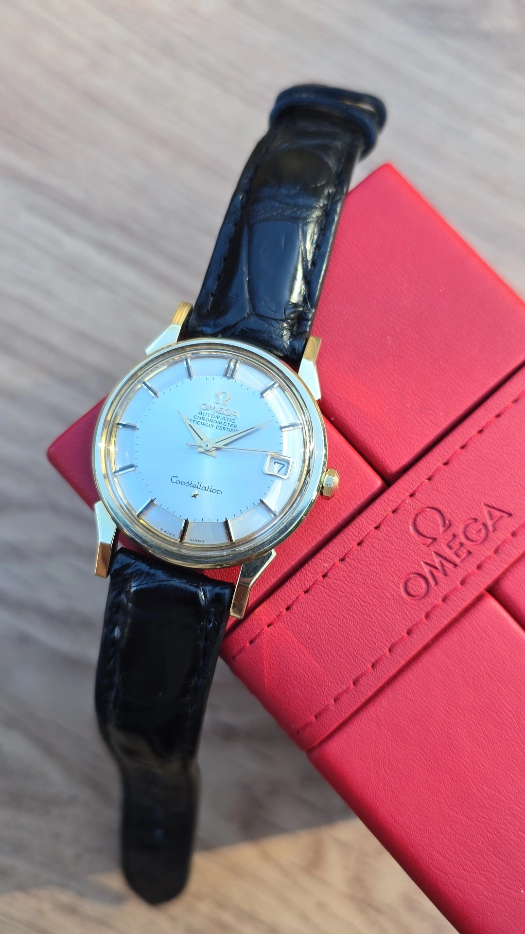 1966 Omega Constellation Pie Pan 168.005