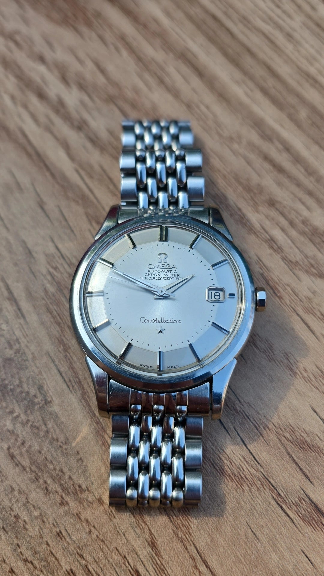 1966 Omega Constellation Pie Pan 168.001