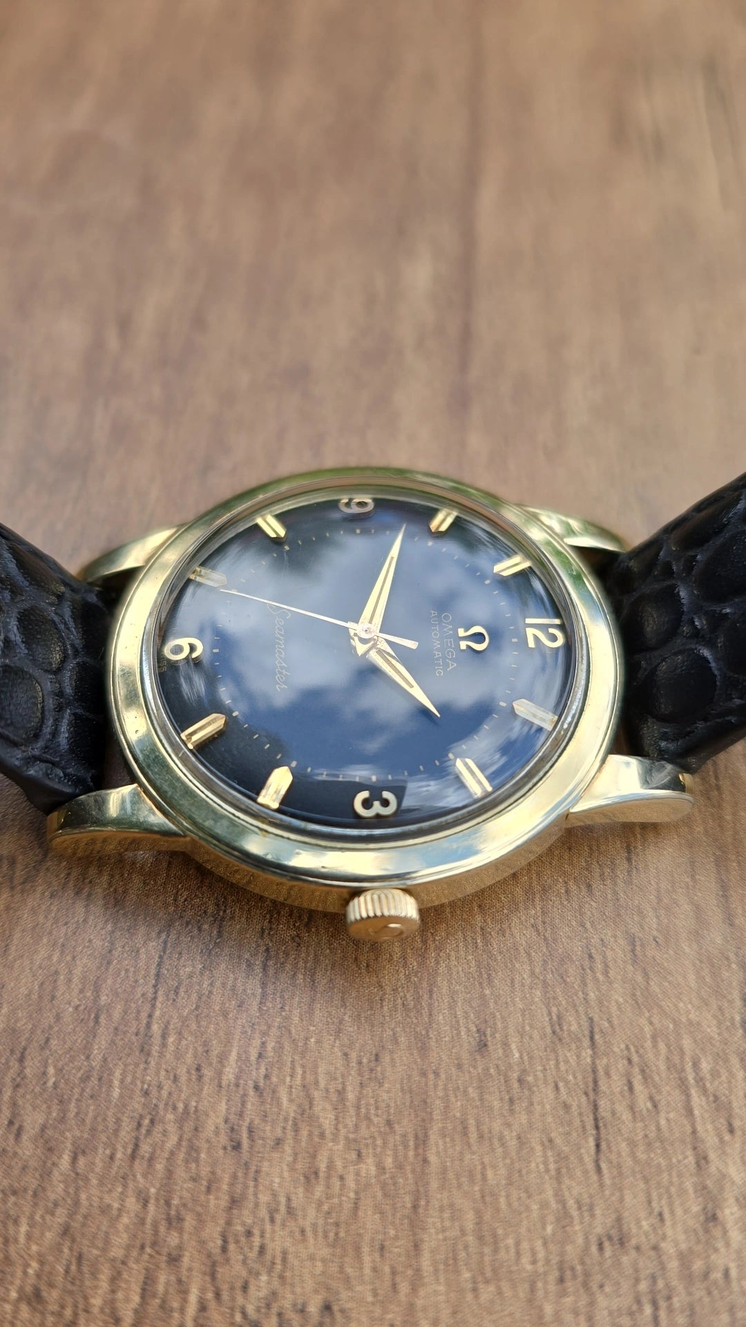 1956 Omega Seamaster D49642 - 14k Gold