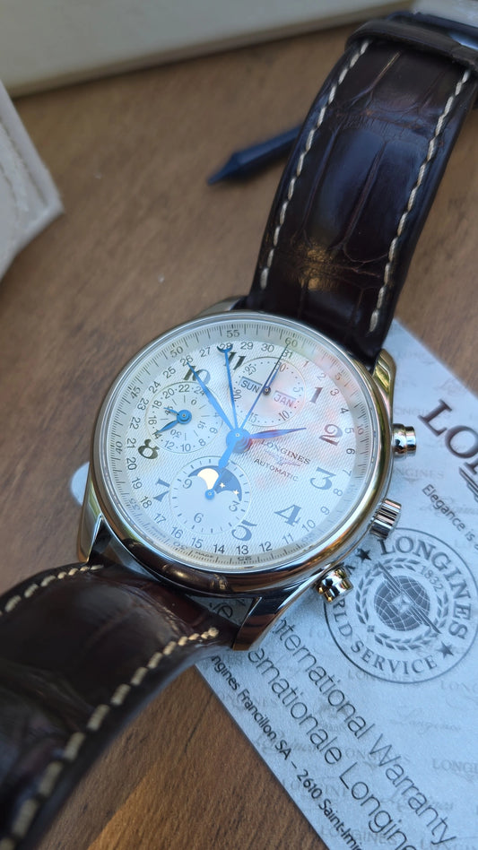 2017 Longines Master Collection Chronograph Moon Phase