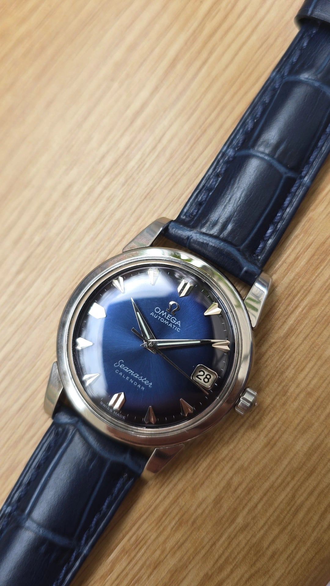 1956 Omega Seamaster Calendar 2849 11 SC