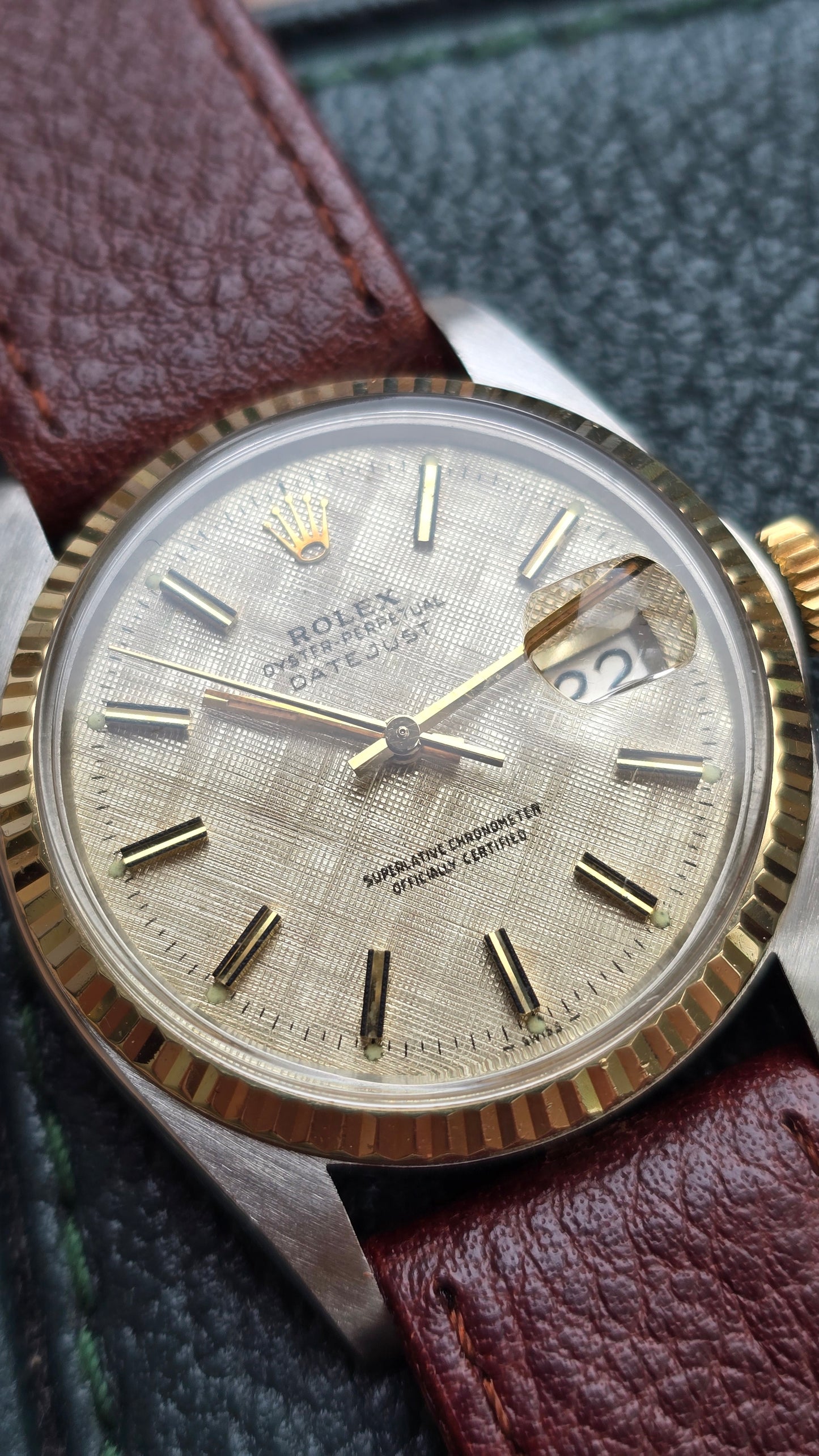 1979 Rolex Datejust 16013 - Linen Dial