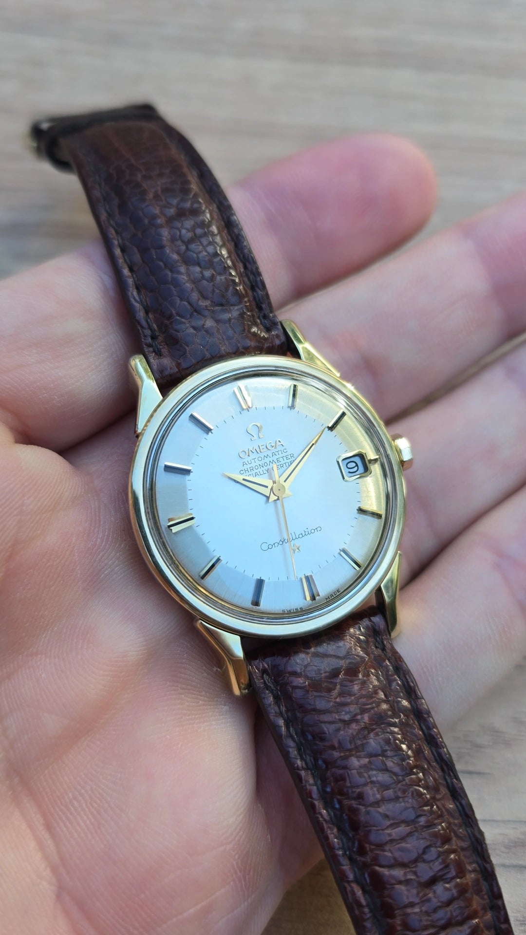 1966 Omega Constellation Pie Pan 168.005