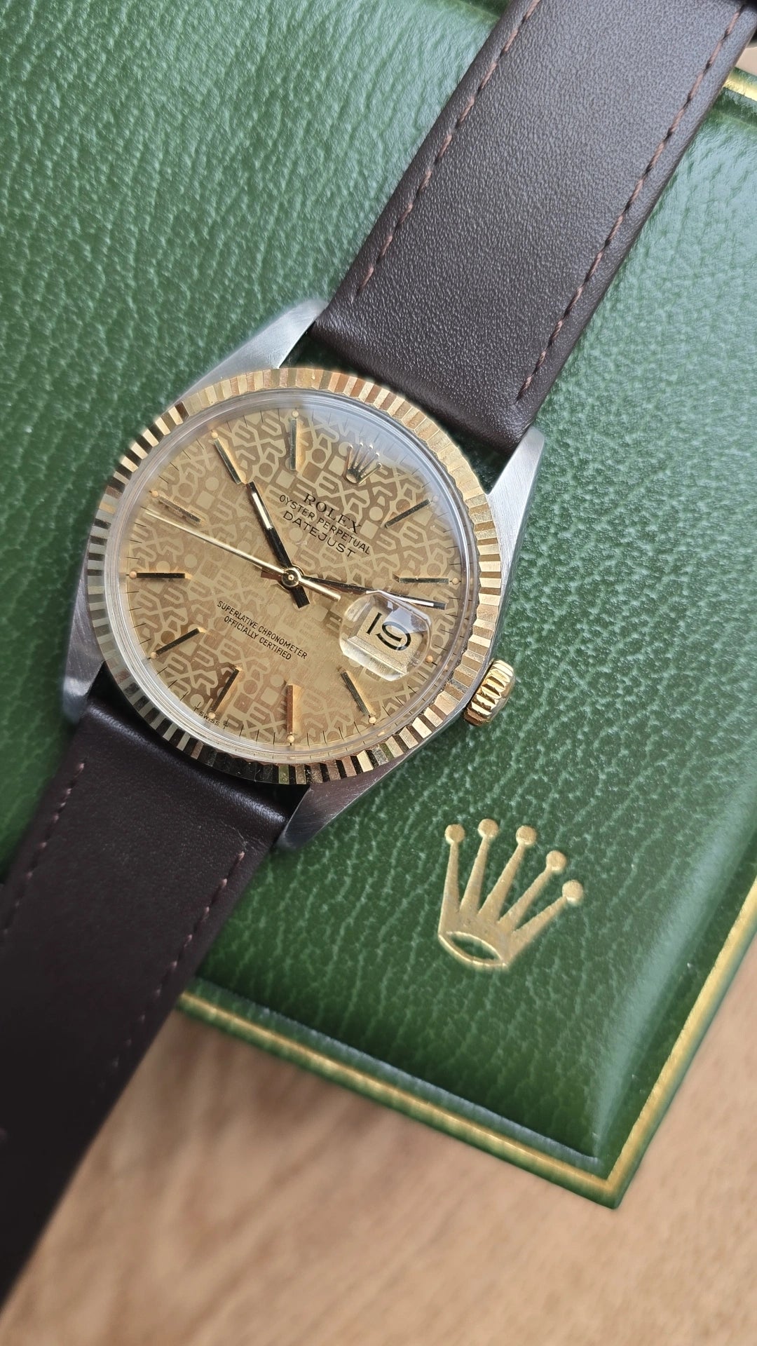 1986 Rolex Datejust 16013 (40th anniversary dial)