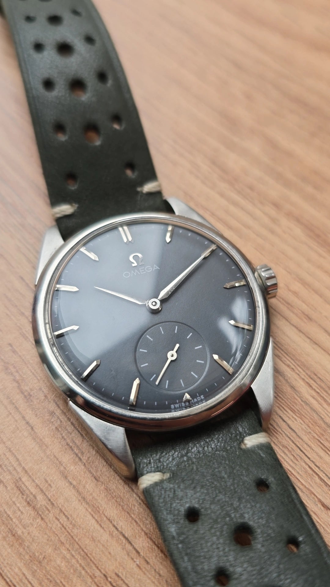 1958 Omega Small Seconds Midnight Grey - 29001