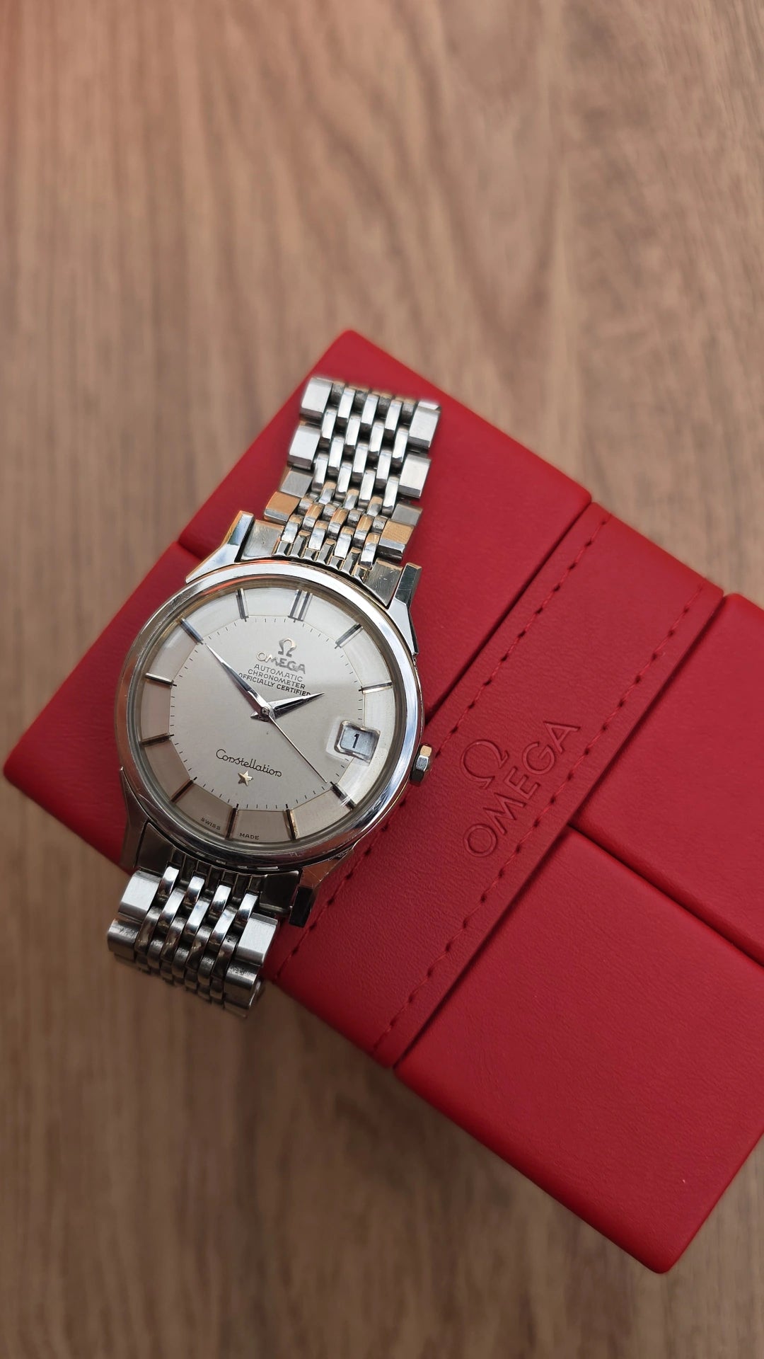1966 Omega Constellation Pie Pan 168.005