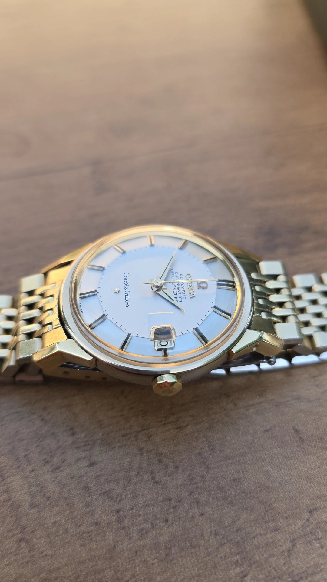 1959 Omega Constellation Pie Pan 168.005