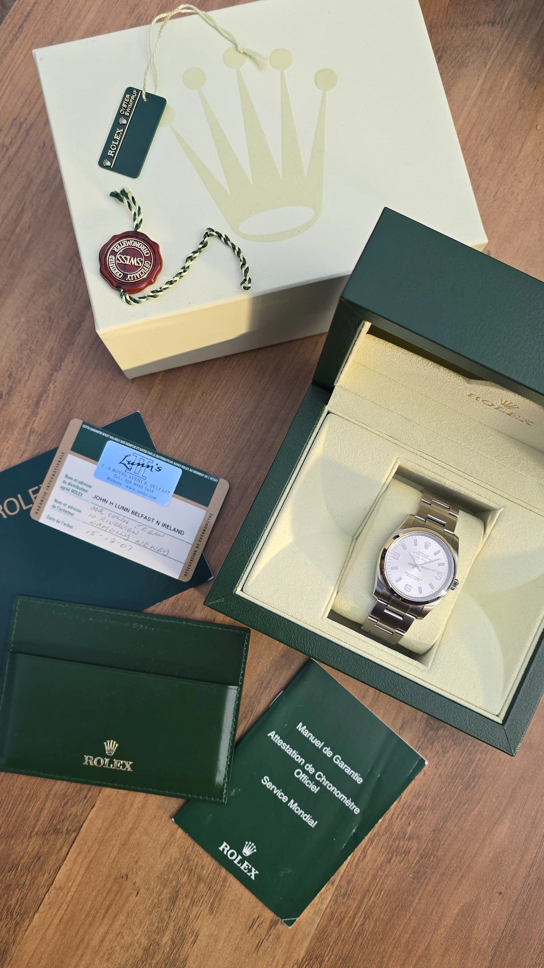 2007 Rolex Airking 114200