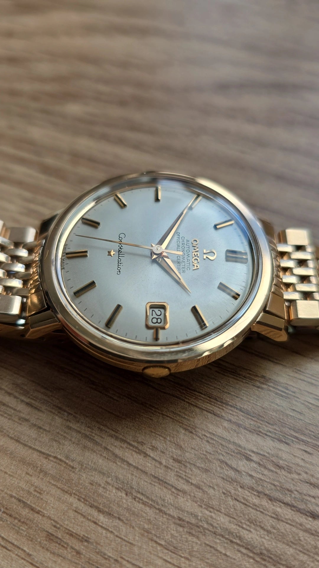 1963 Omega Constellation 168.004 - Rose Gold Plated
