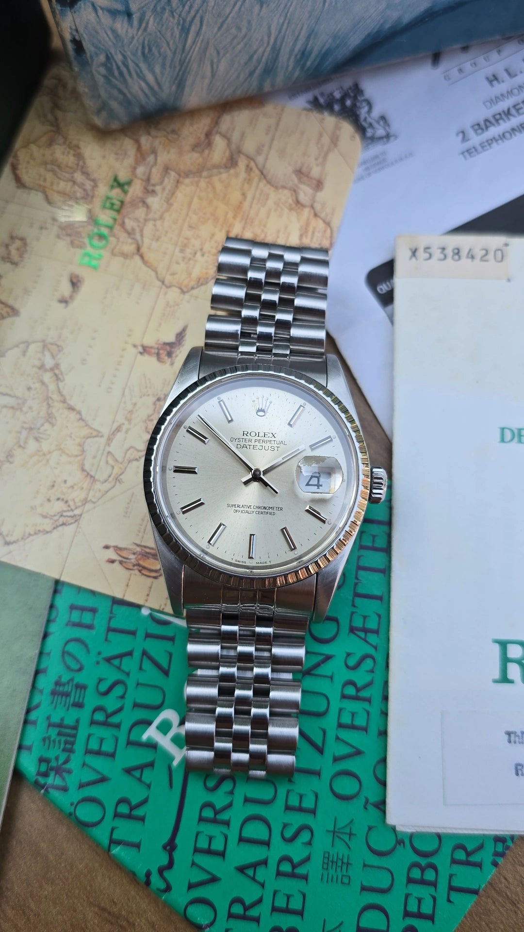 1993 Rolex Datejust 16220