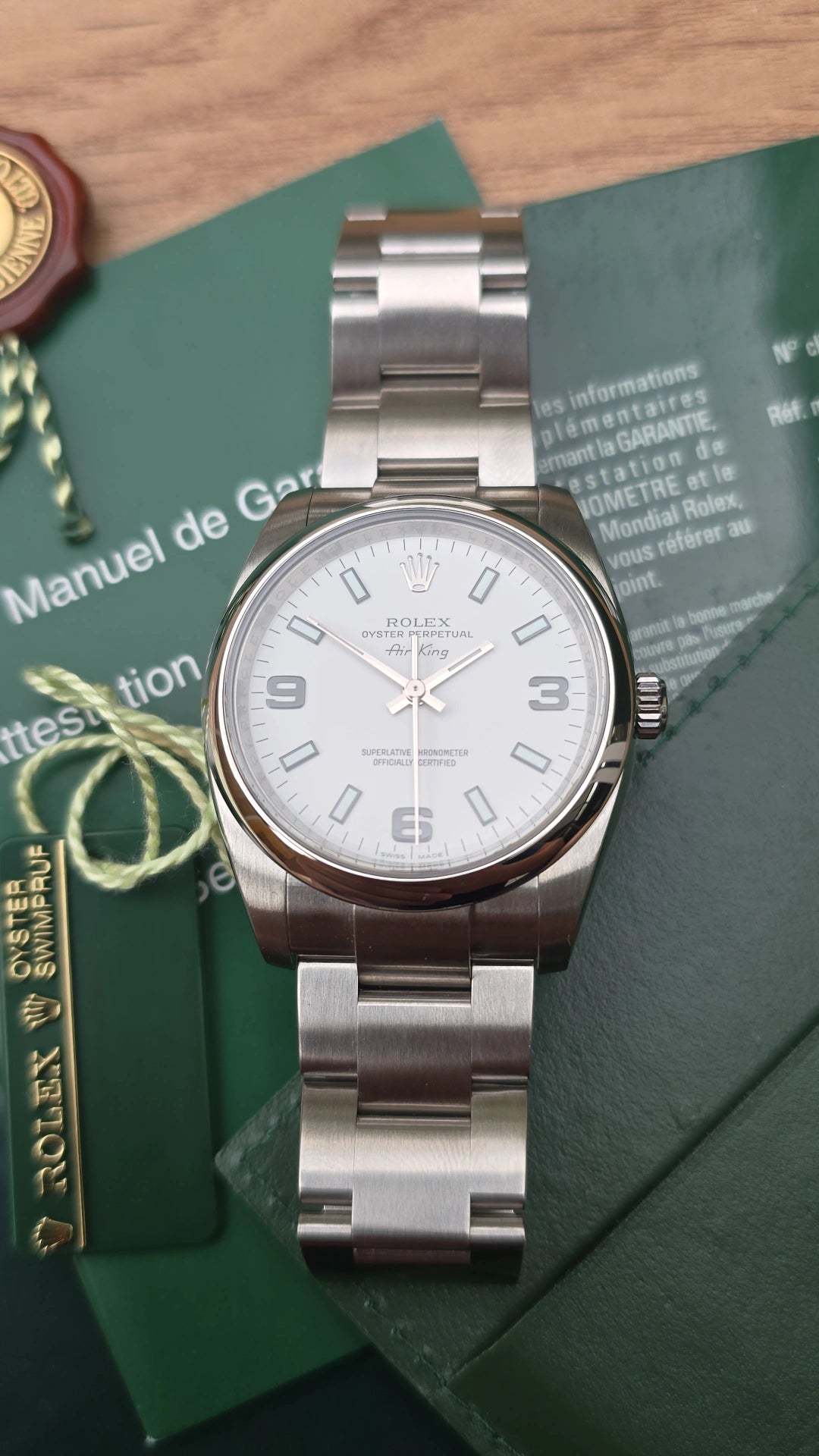 2007 Rolex Air King 114200