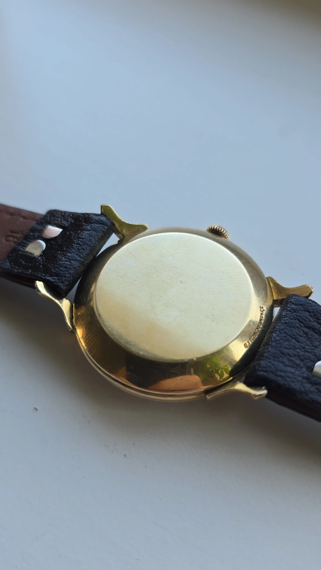 1952 Omega Bumper 14k Gold