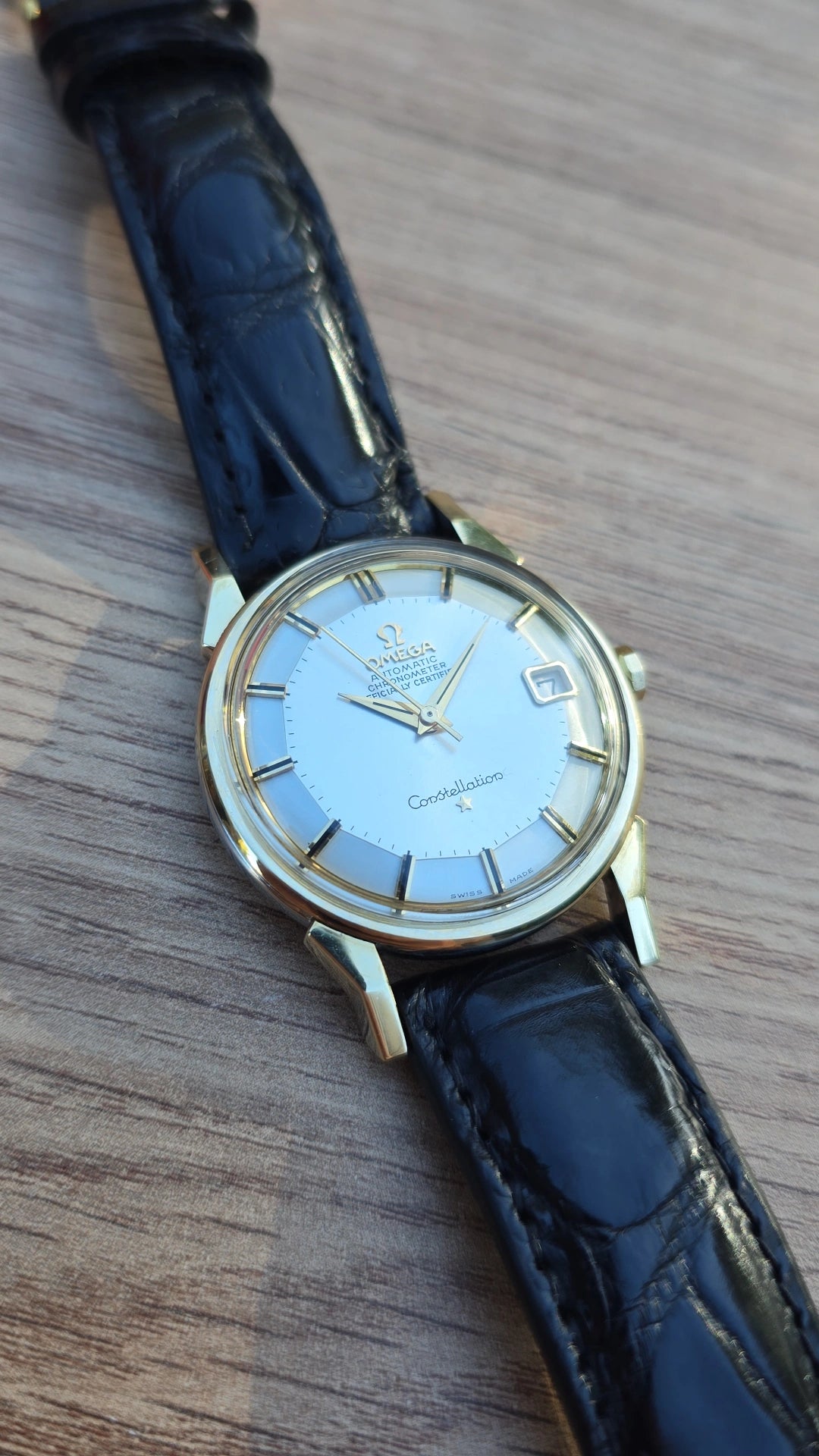 1966 Omega Constellation Pie Pan 168.005