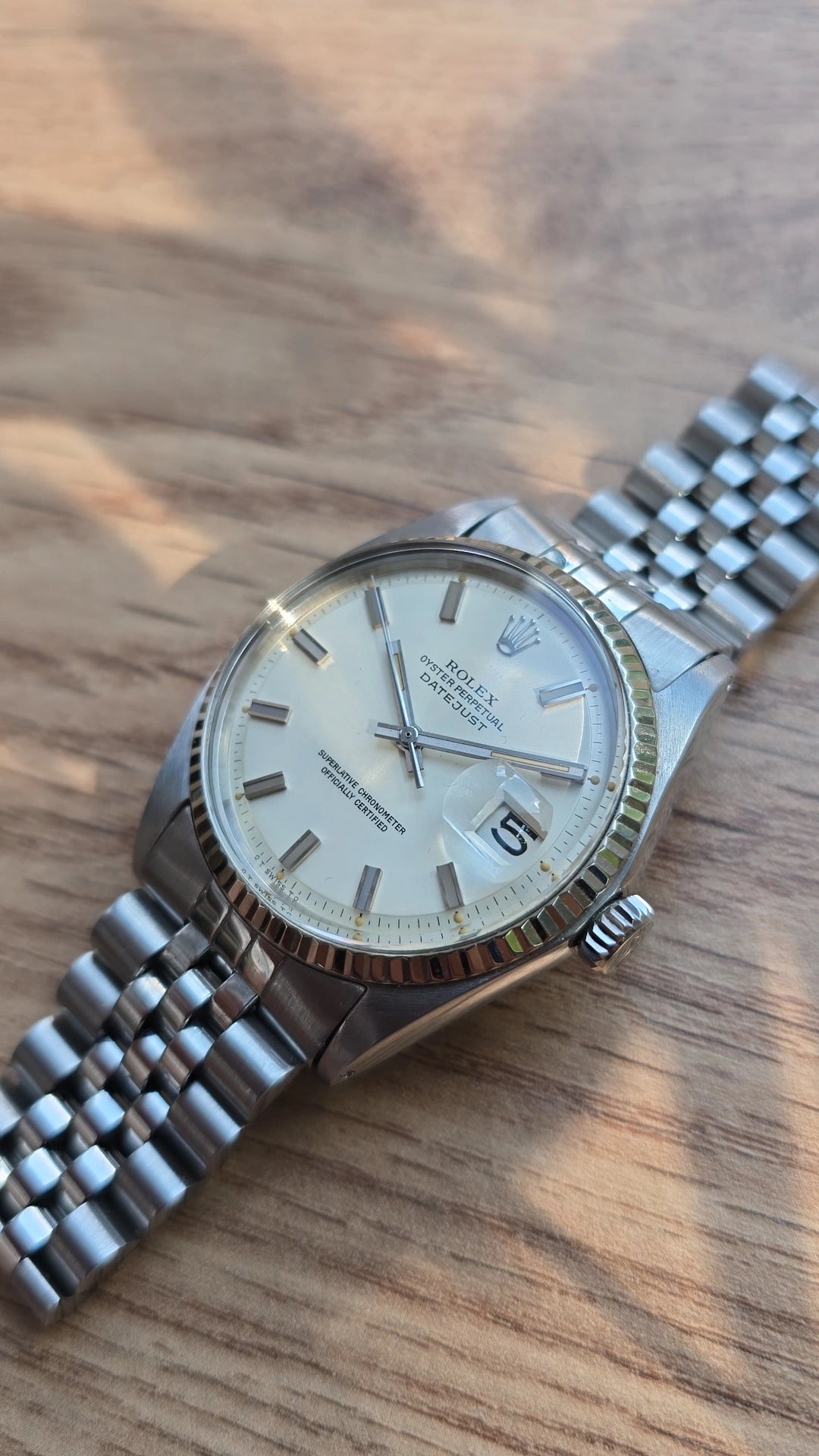 1970 Rolex Datejust 1603 (Wideboy)