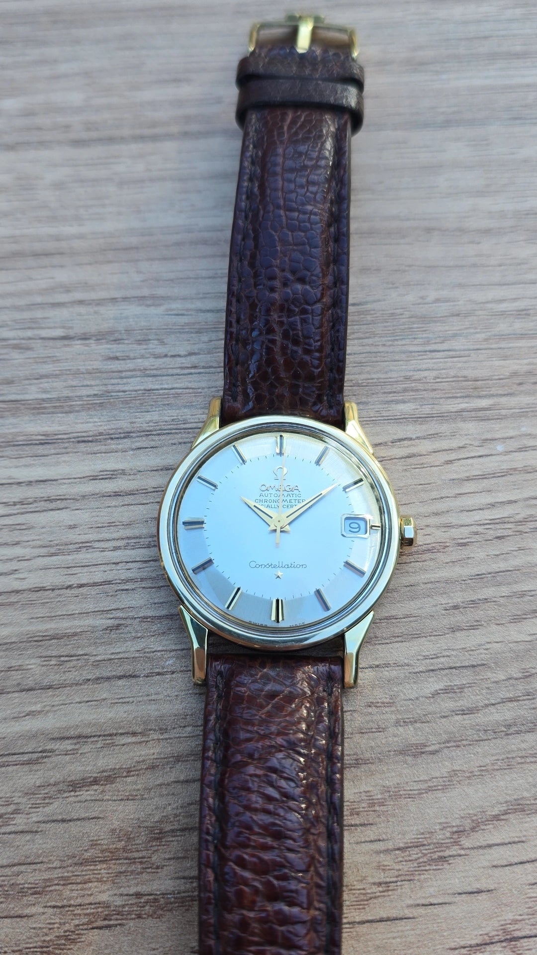 1966 Omega Constellation Pie Pan 168.005