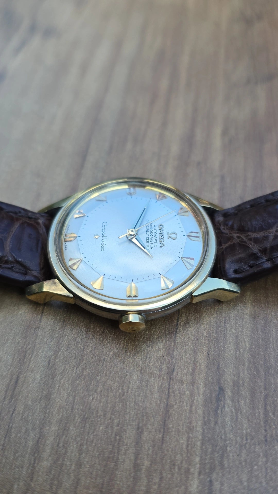 1962 Omega Constellation Pie Pan 167.005