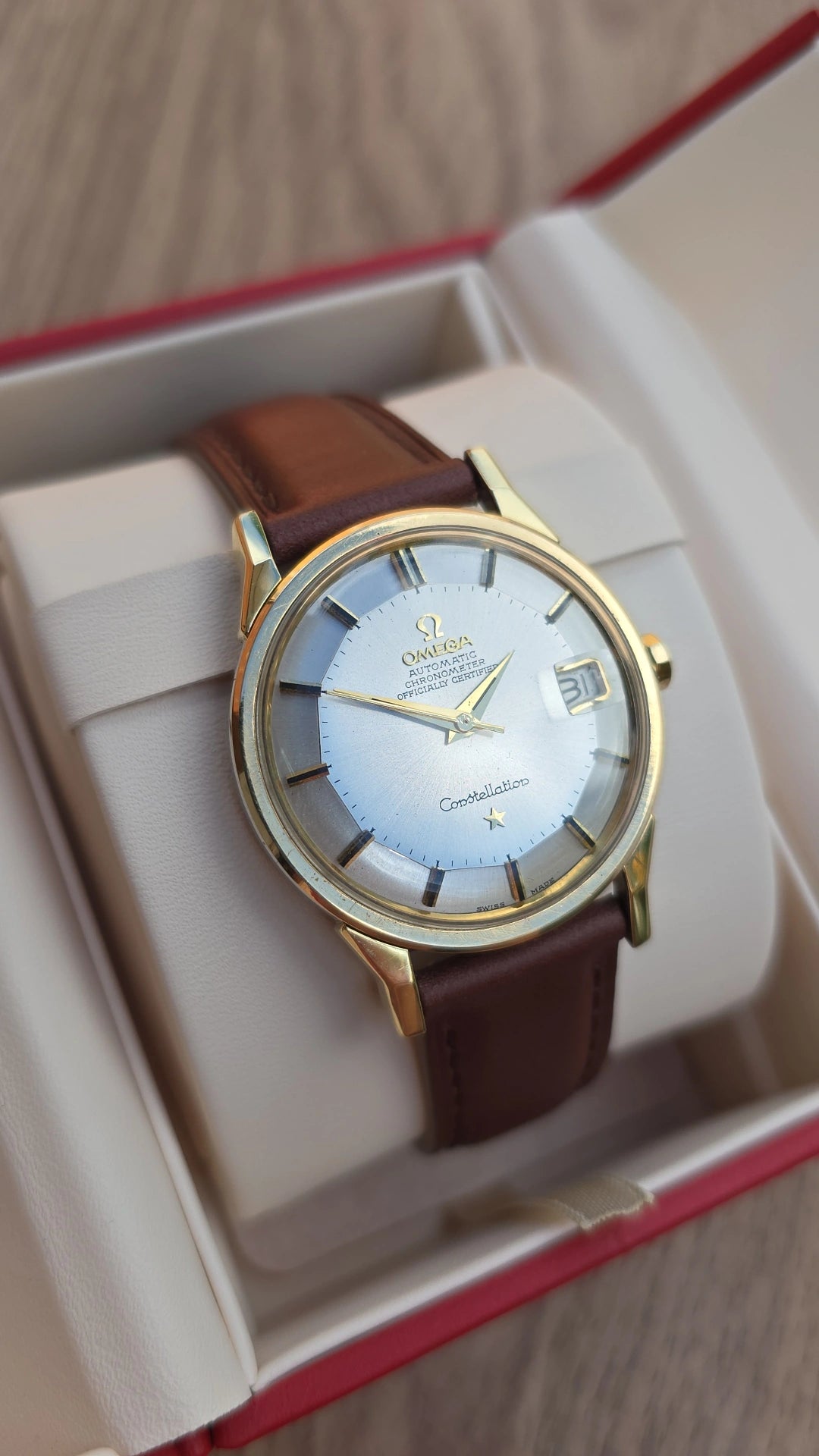 1962 Omega Constellation Pie Pan 168.005