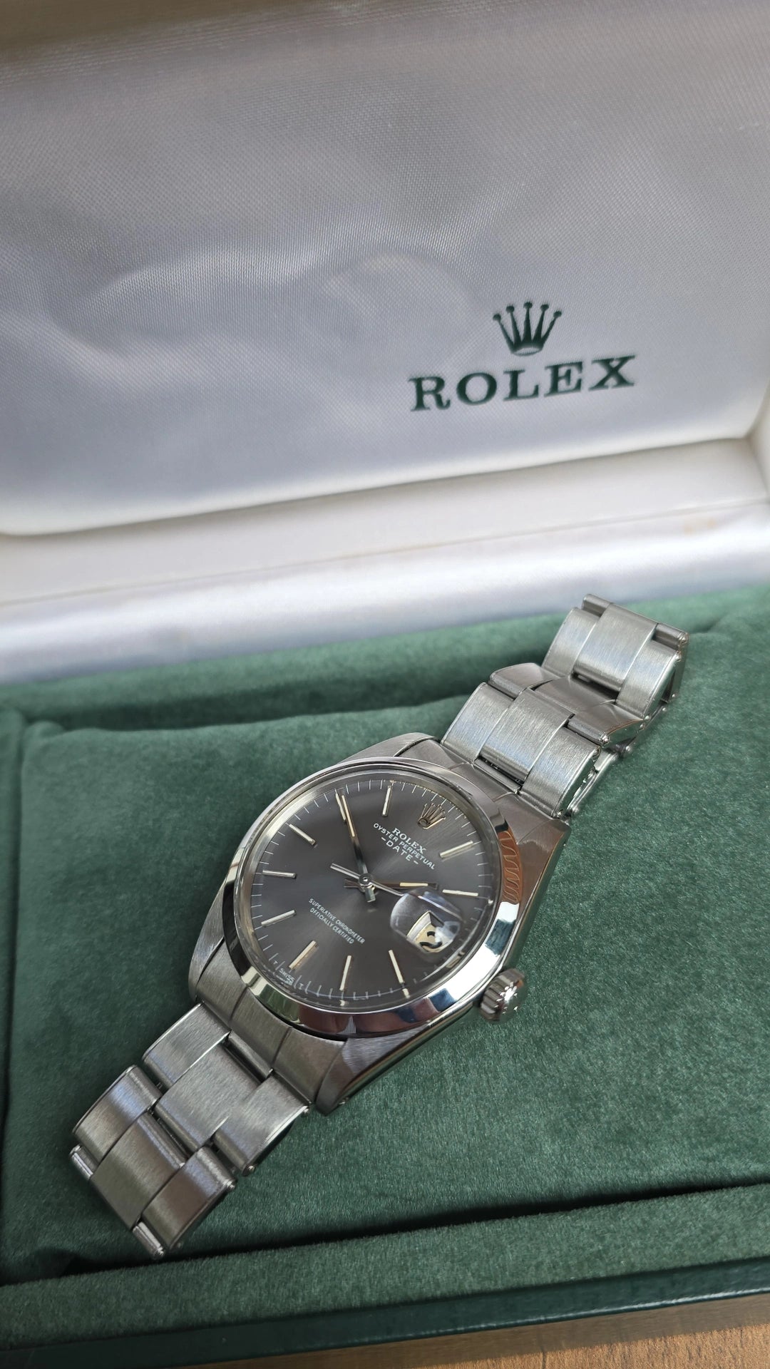 1969 Rolex Date 1500 - Ghost Dial