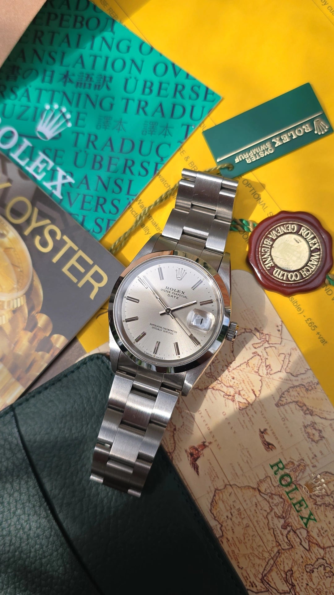 1991 Rolex Oyster Perpetual Date 15200