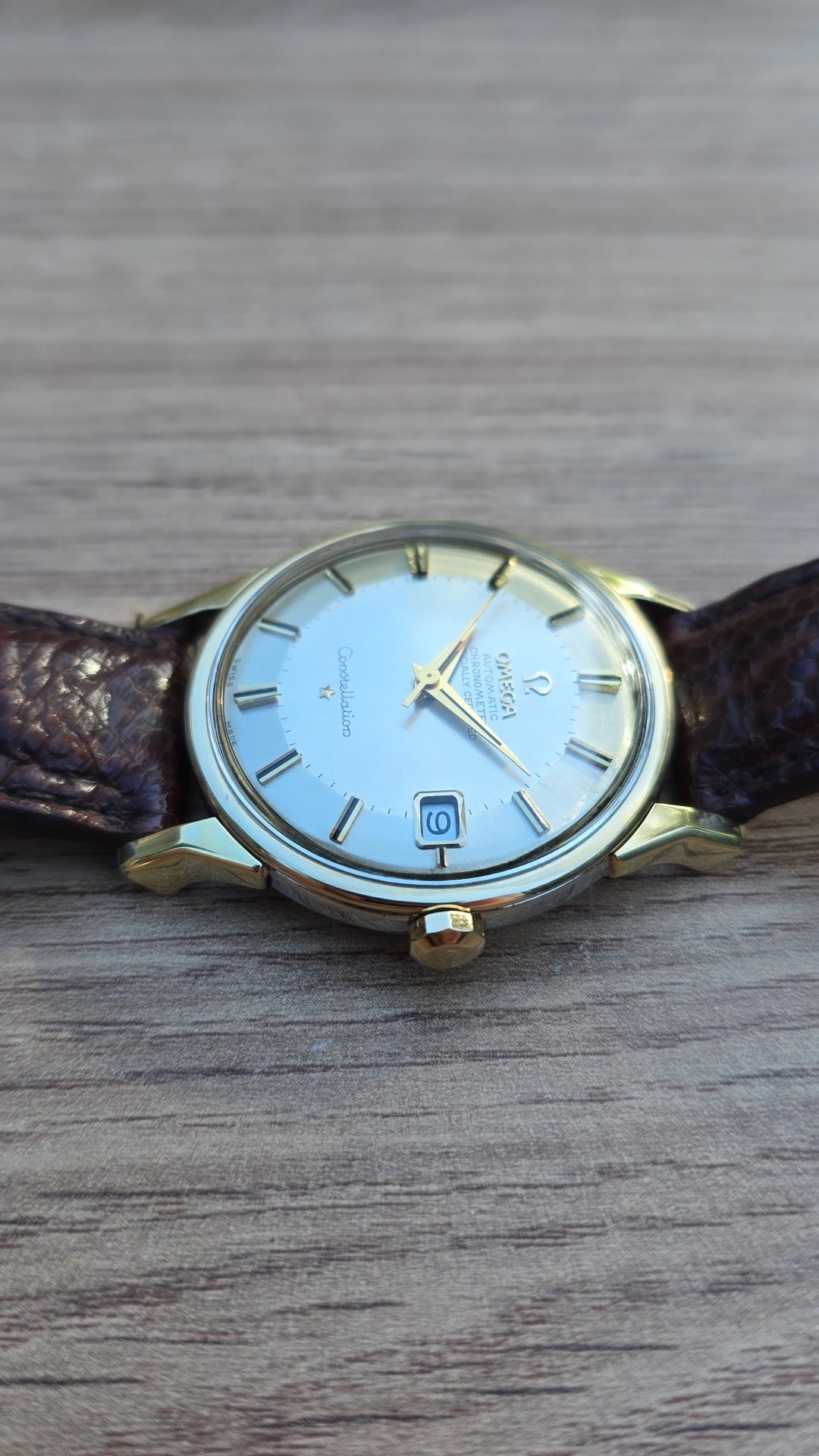 1966 Omega Constellation Pie Pan 168.005