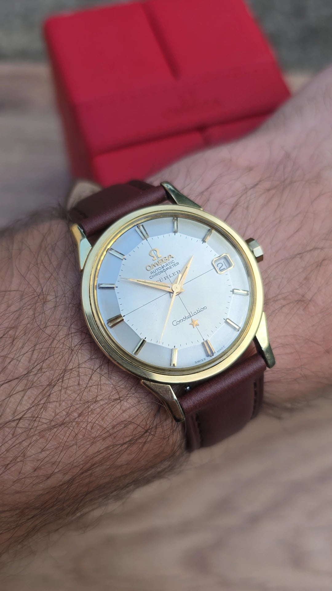 1962 Omega Constellation Pie Pan 168.005 - Turler Dial