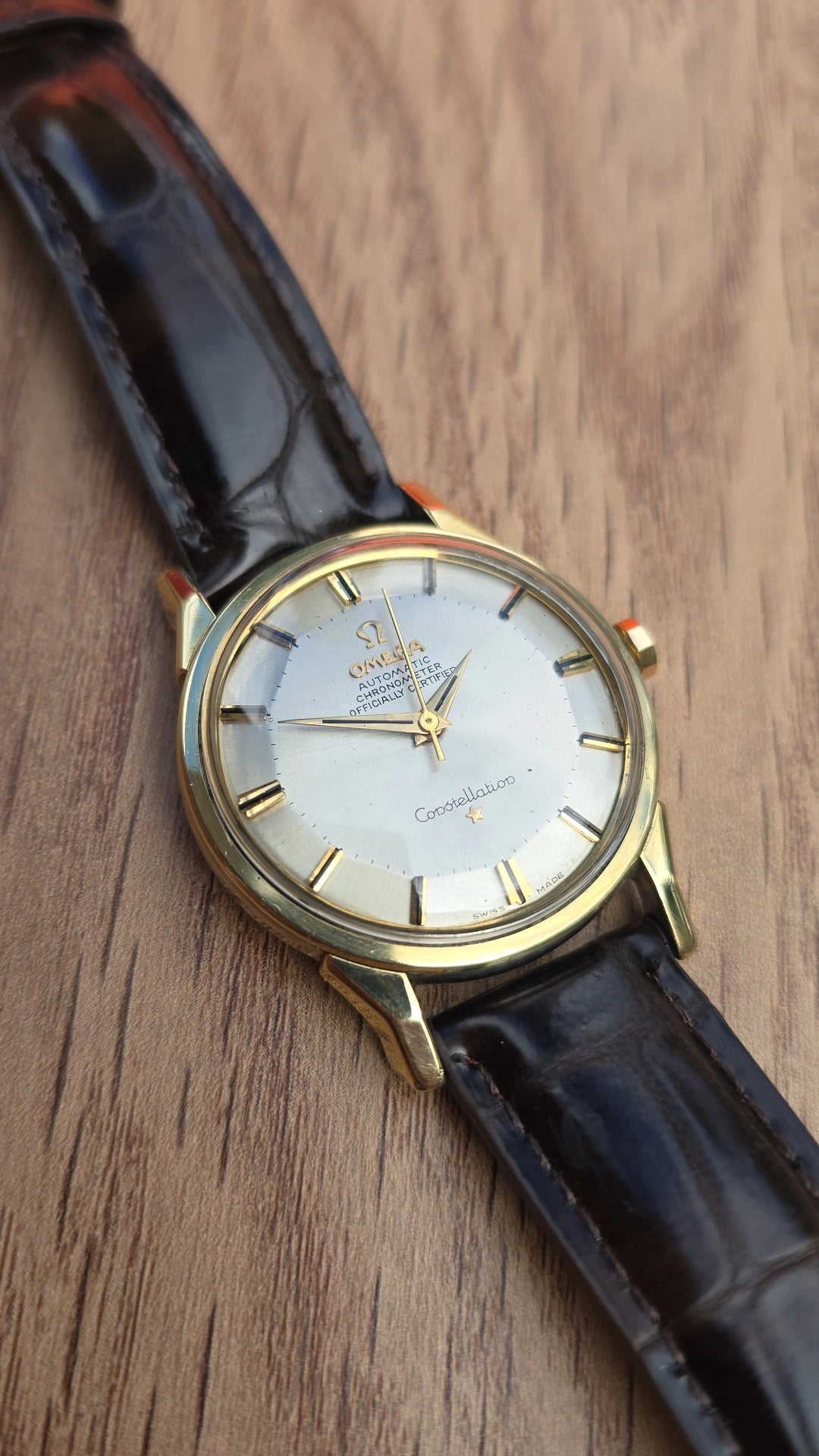 1963 Omega Constellation Pie Pan 167.005