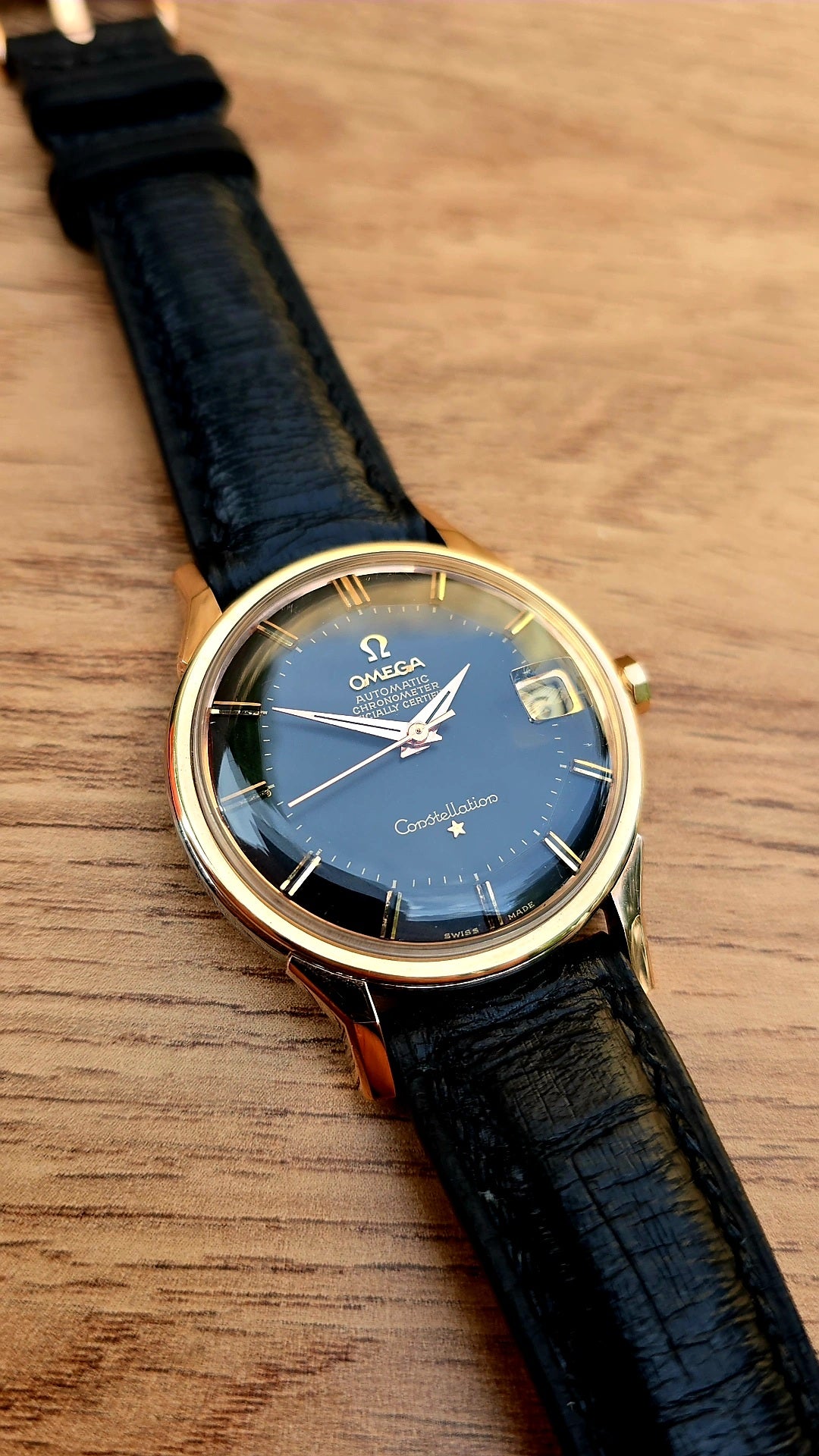 1966 Omega Constellation Pie Pan 168.005
