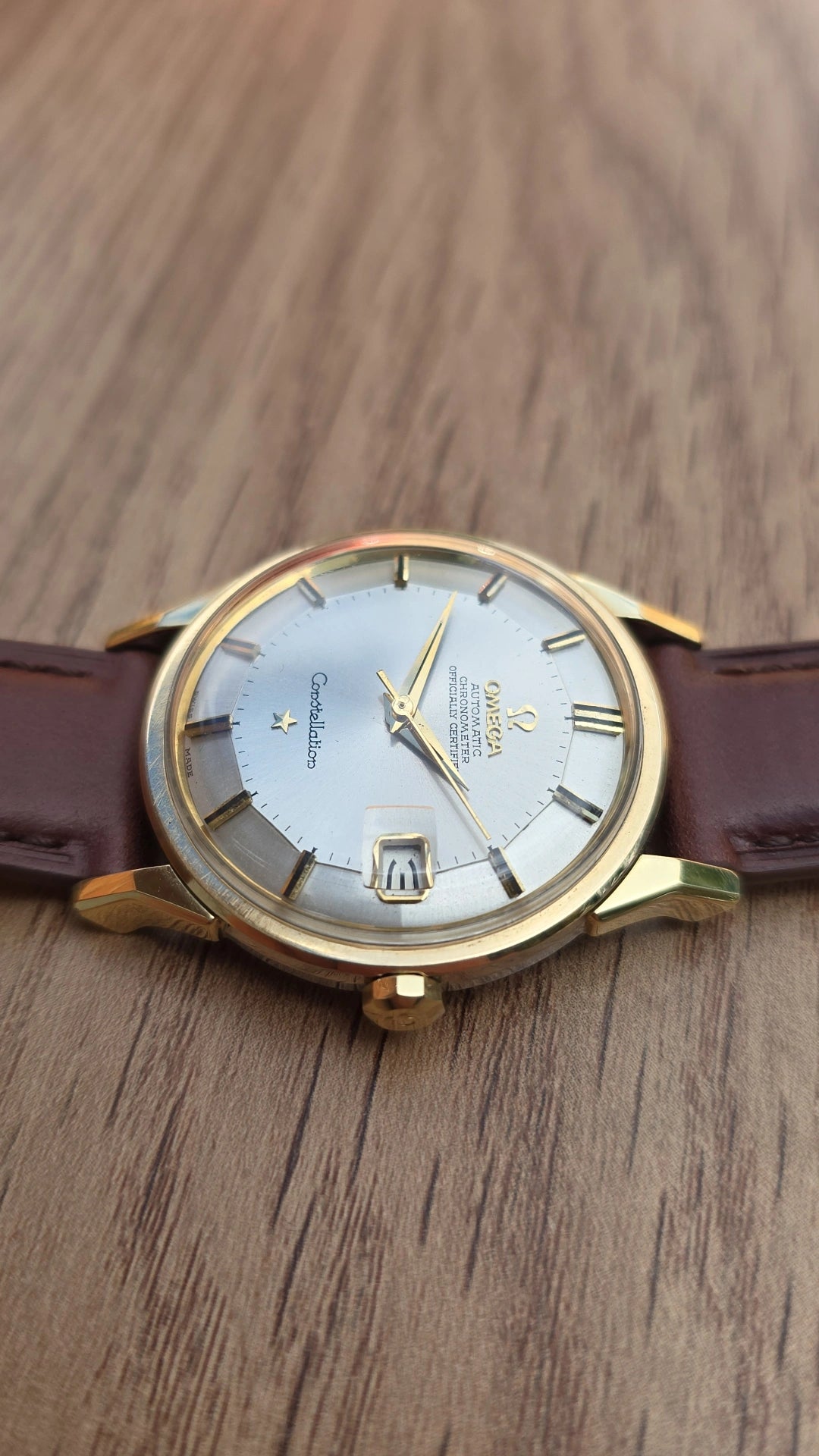 1962 Omega Constellation Pie Pan 168.005