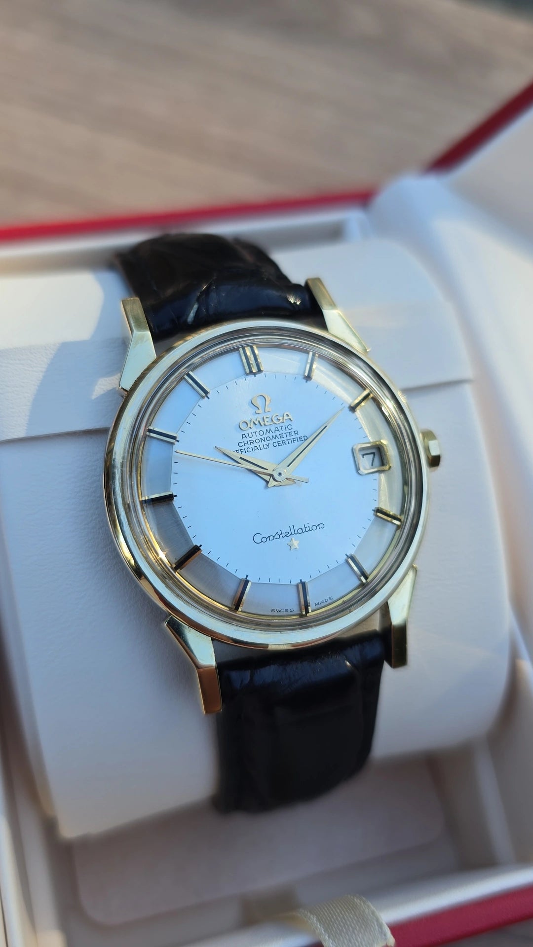 1966 Omega Constellation Pie Pan 168.005