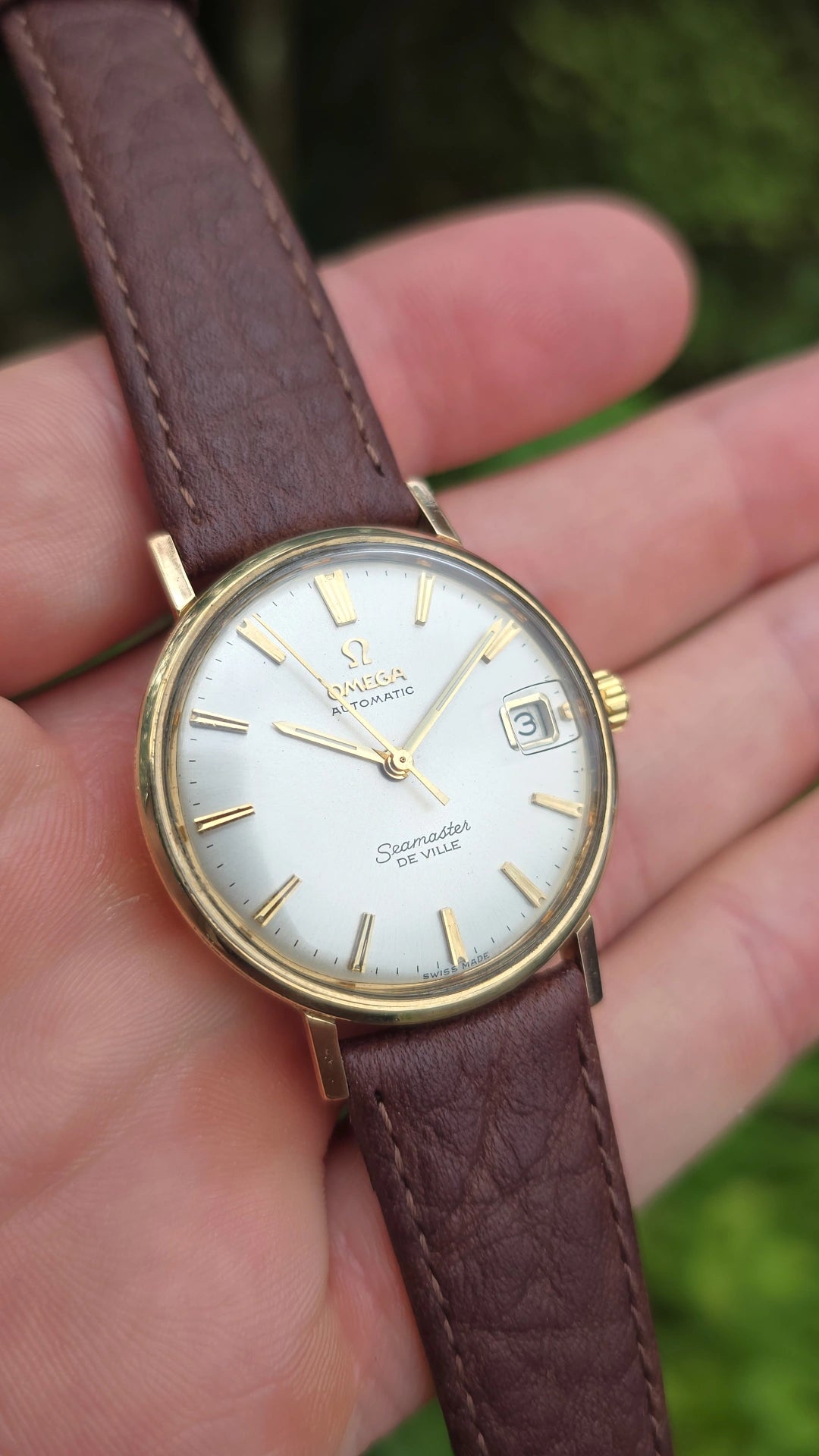 1963 Omega Seamaster De Ville 166.020 - 14k Gold