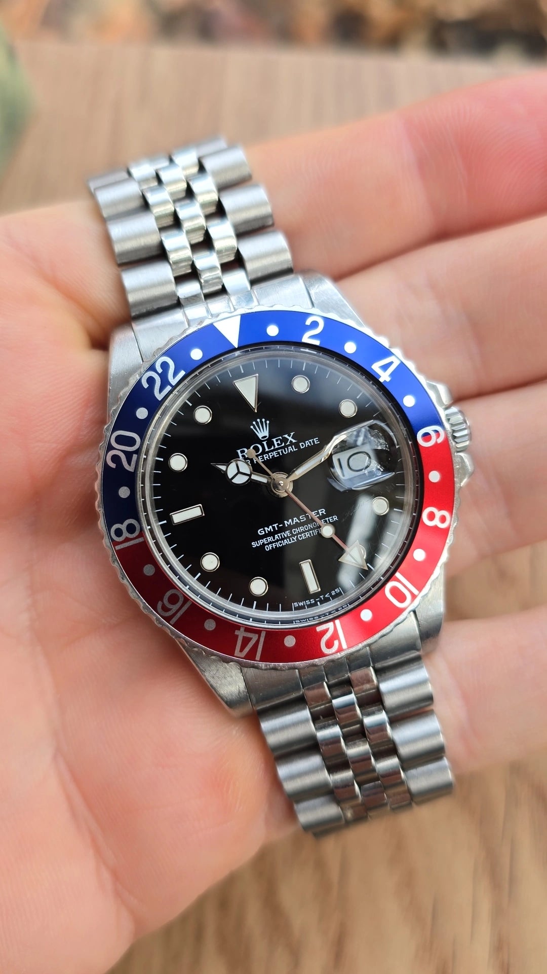 1988 Rolex GMT Master 16750 Pepsi - Full Collectors Set.