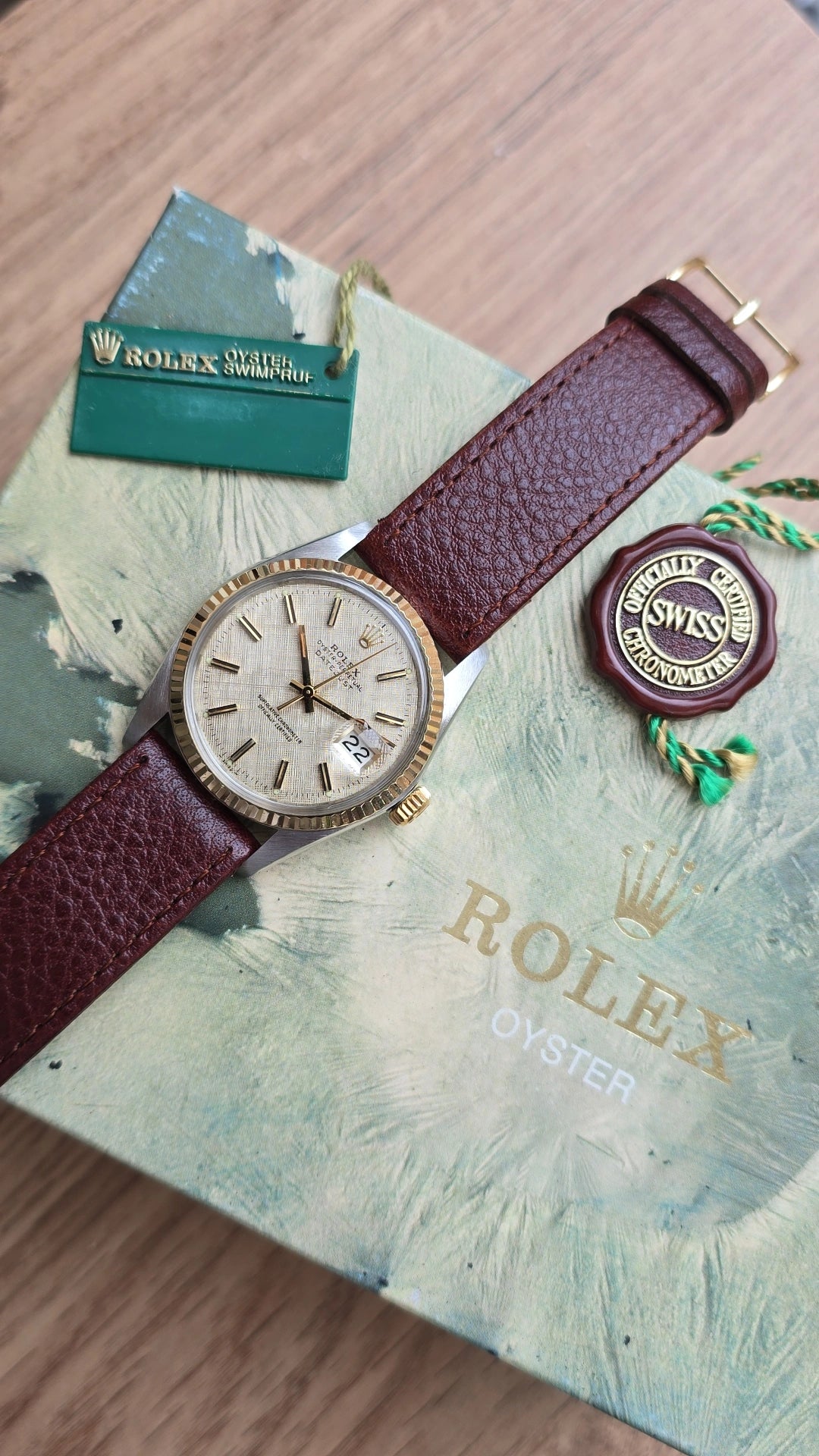 1979 Rolex Datejust 16013 - Linen Dial