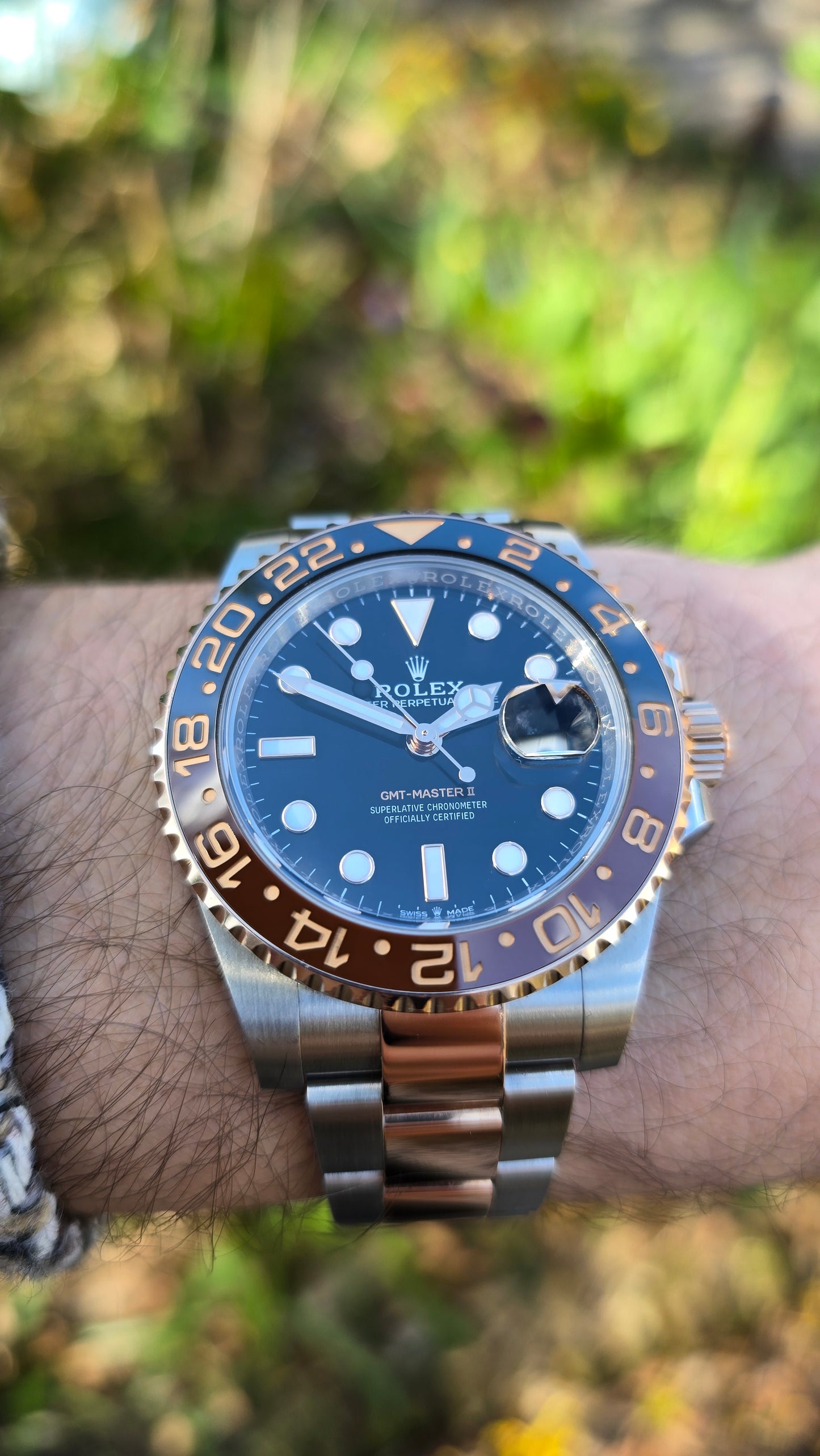 2019 Rolex GMT Master II Rootbeer 126711CHNR