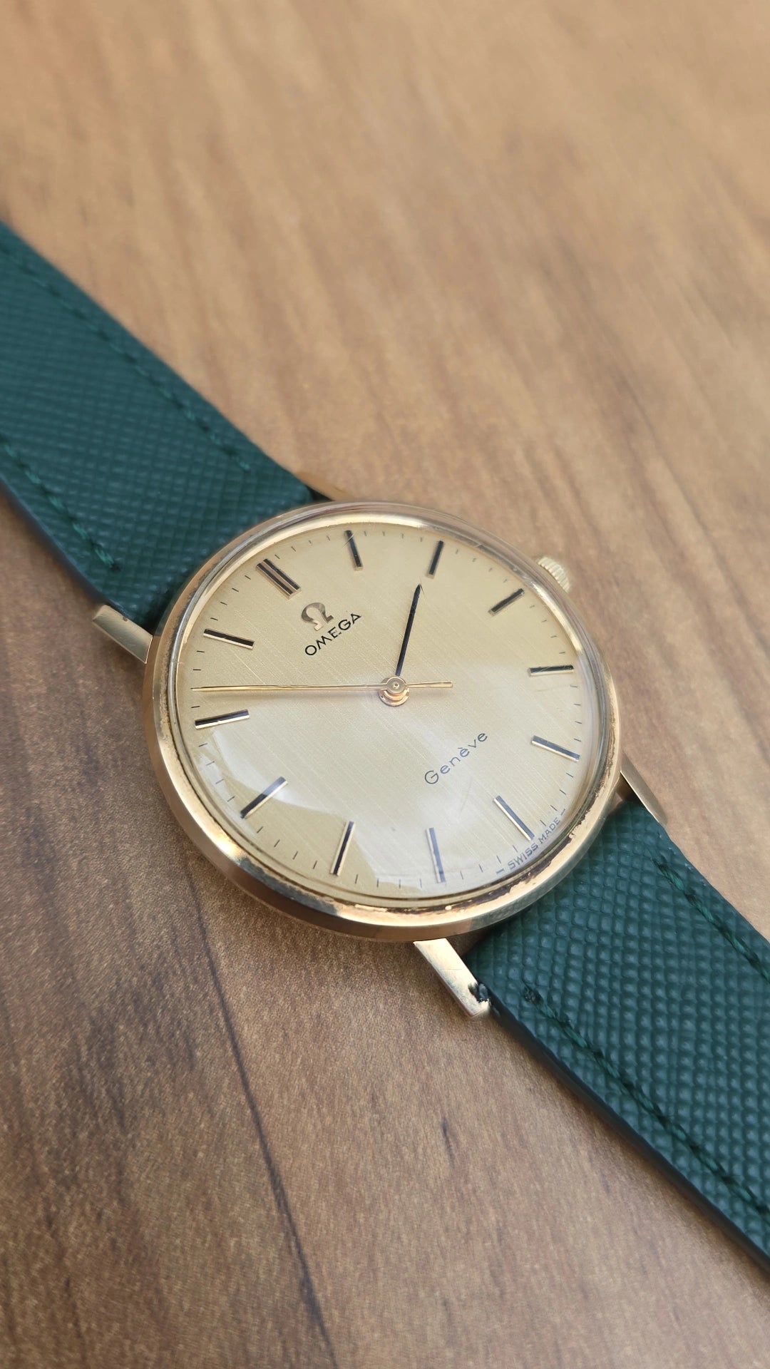 1972 Omega Geneve 135.011 - 9ct. gold.