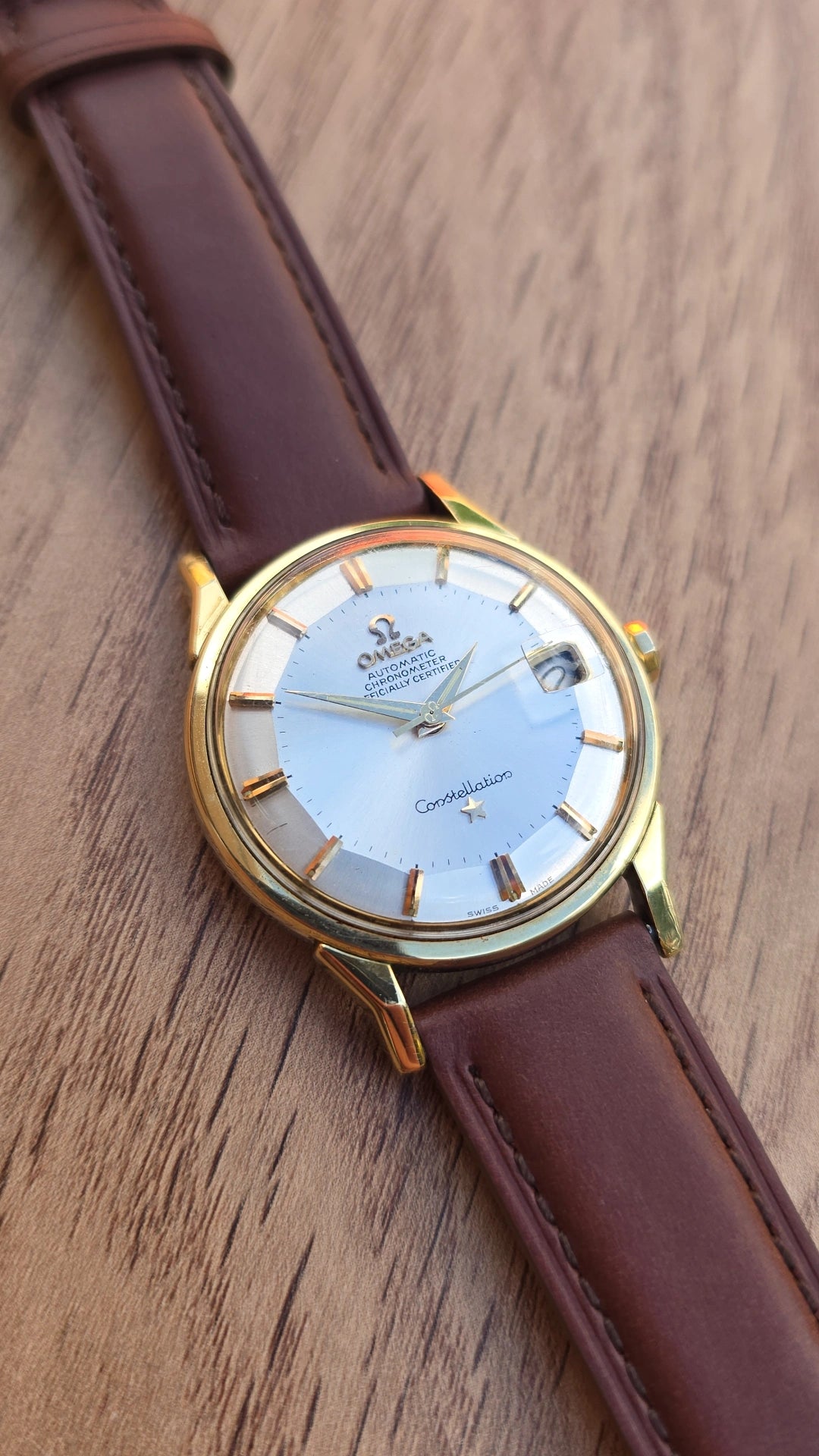 1963 Omega Constellation Pie Pan 168.005