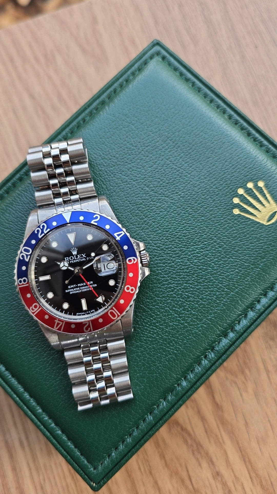 1988 Rolex GMT Master 16750 Pepsi - Full Collectors Set.