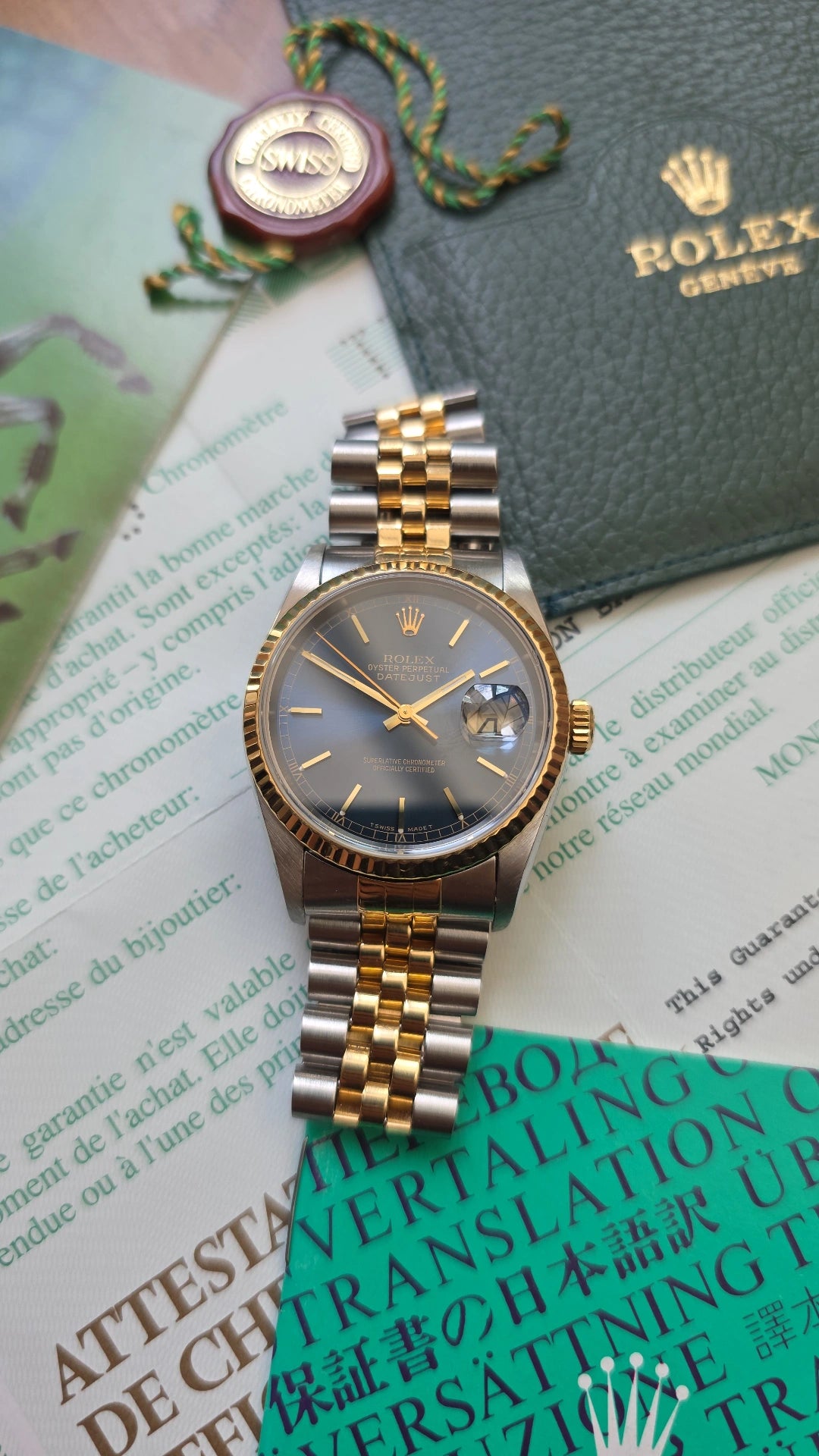 1996 Rolex Datejust 16233
