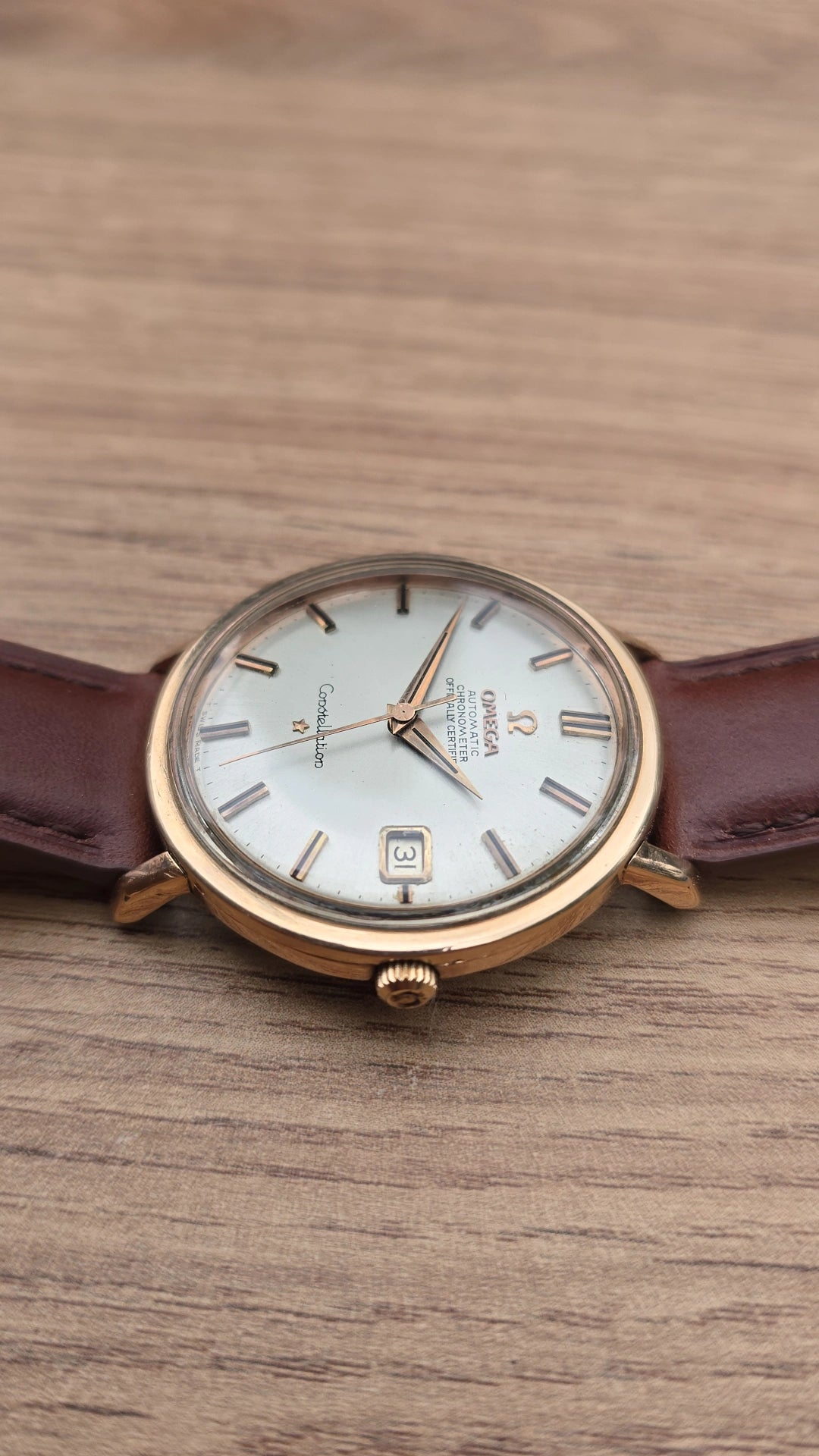 1963 Omega Constellation 168.004 - Rose Gold
